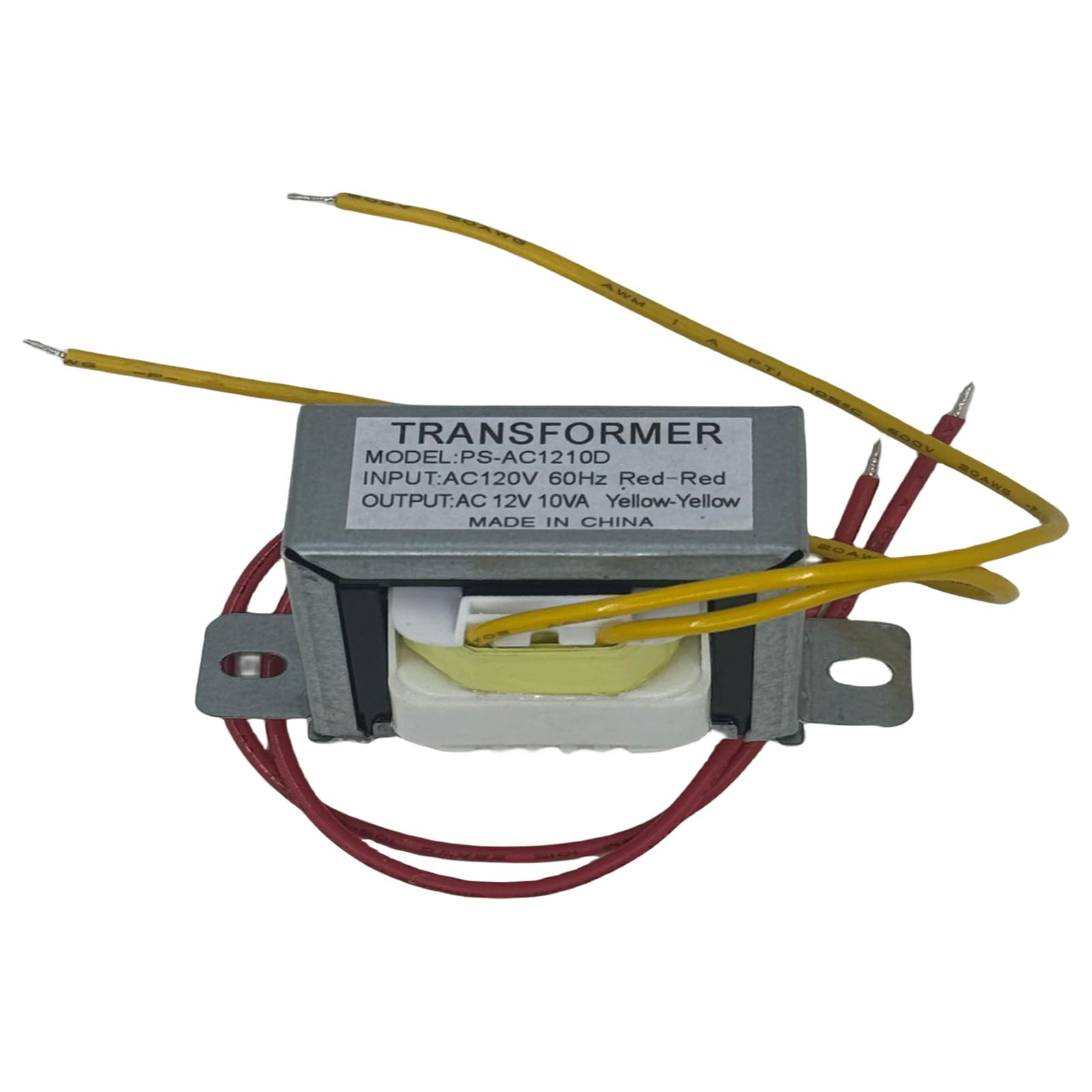 AC/AC Power Transformer Input 120V 60HZ Output 12V 10VA Transformer…