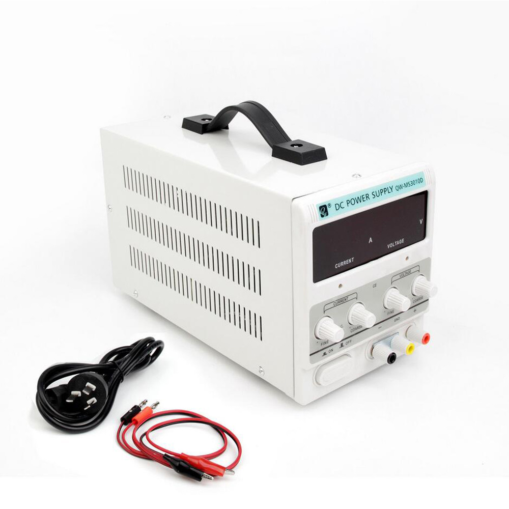 30V 5A/10A Adjustable DC Power Supply Dual Digital Lab Test 110V 60HZ/220V 50HZ