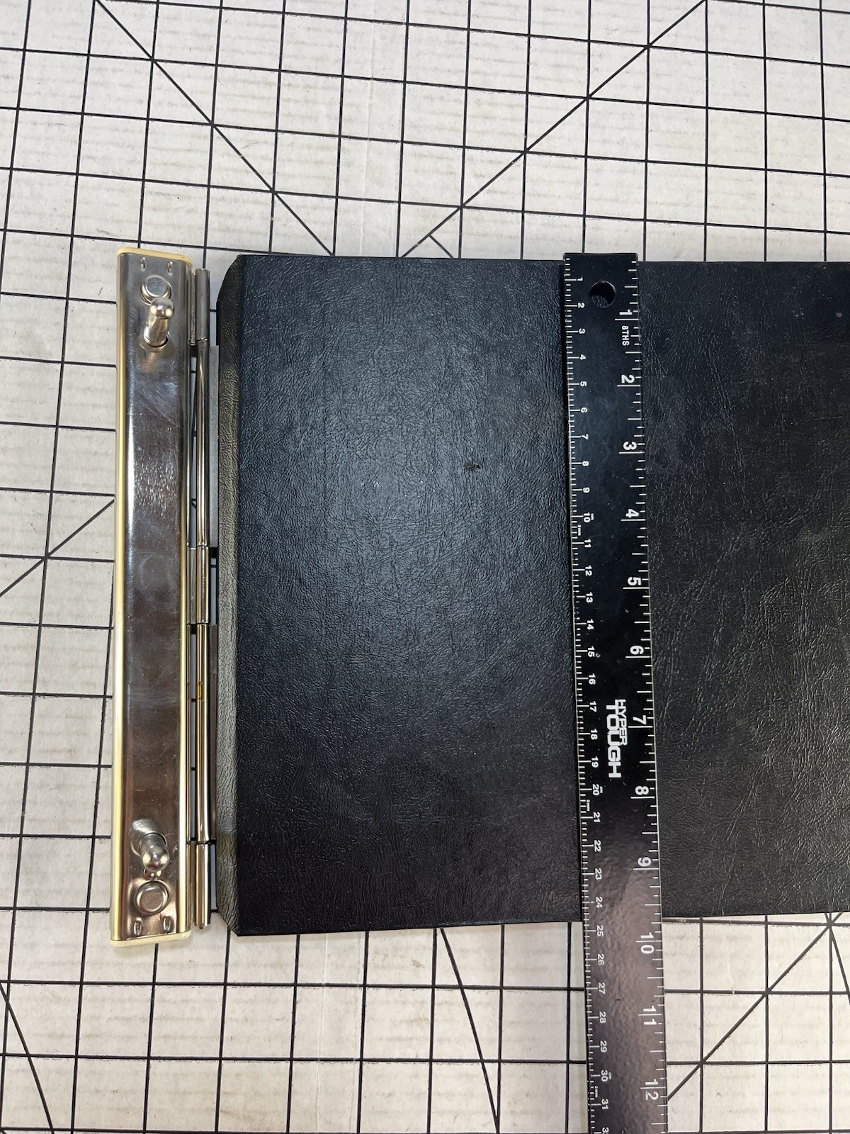 Vintage Boorum & Pease No. 6215½PB VM Computer Binder / Ledger Cover Black Offic