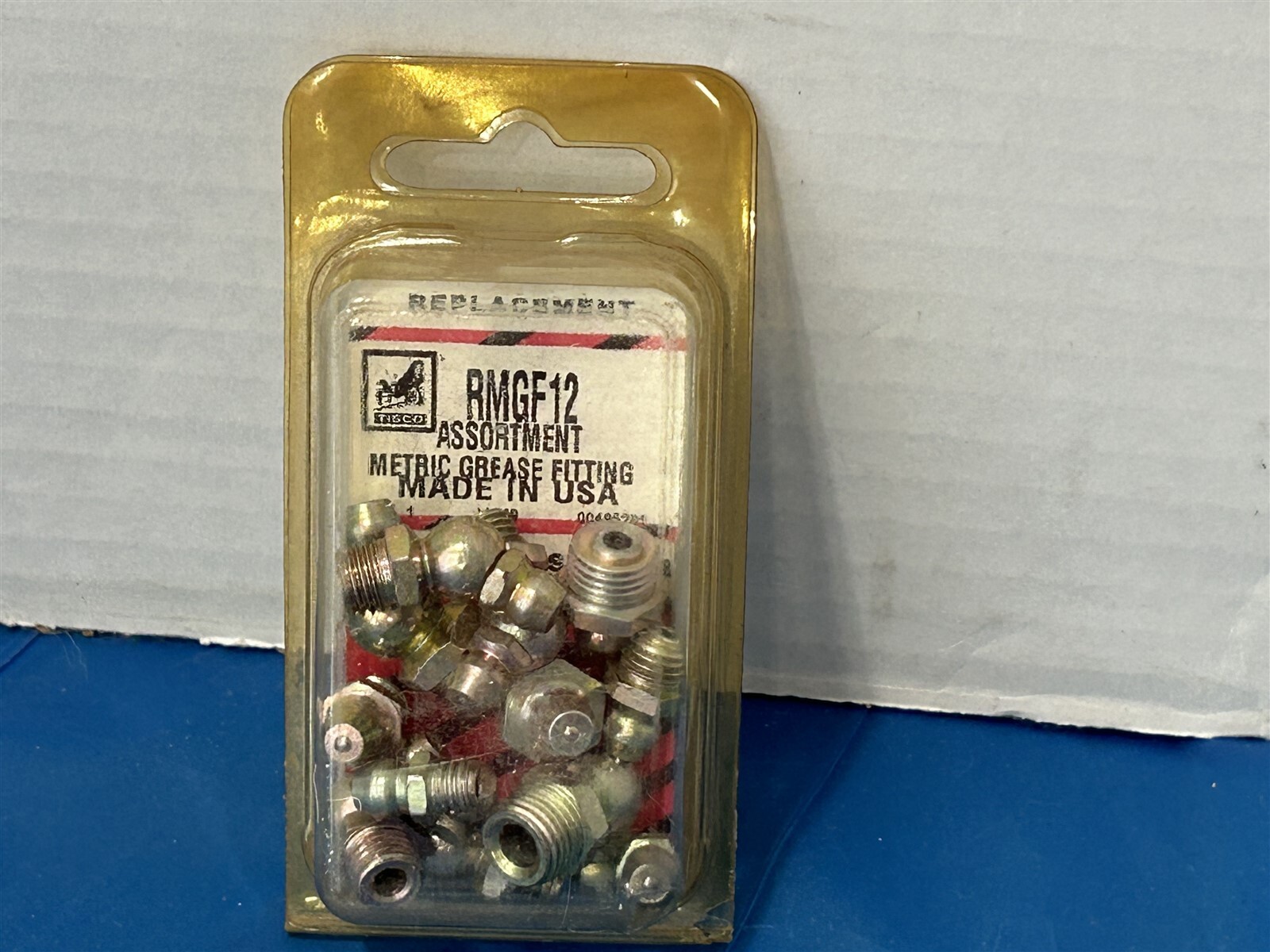 Tisco New Old Stock Part # RMGF12 ASSORTMENT METEIC GREASE FITTING