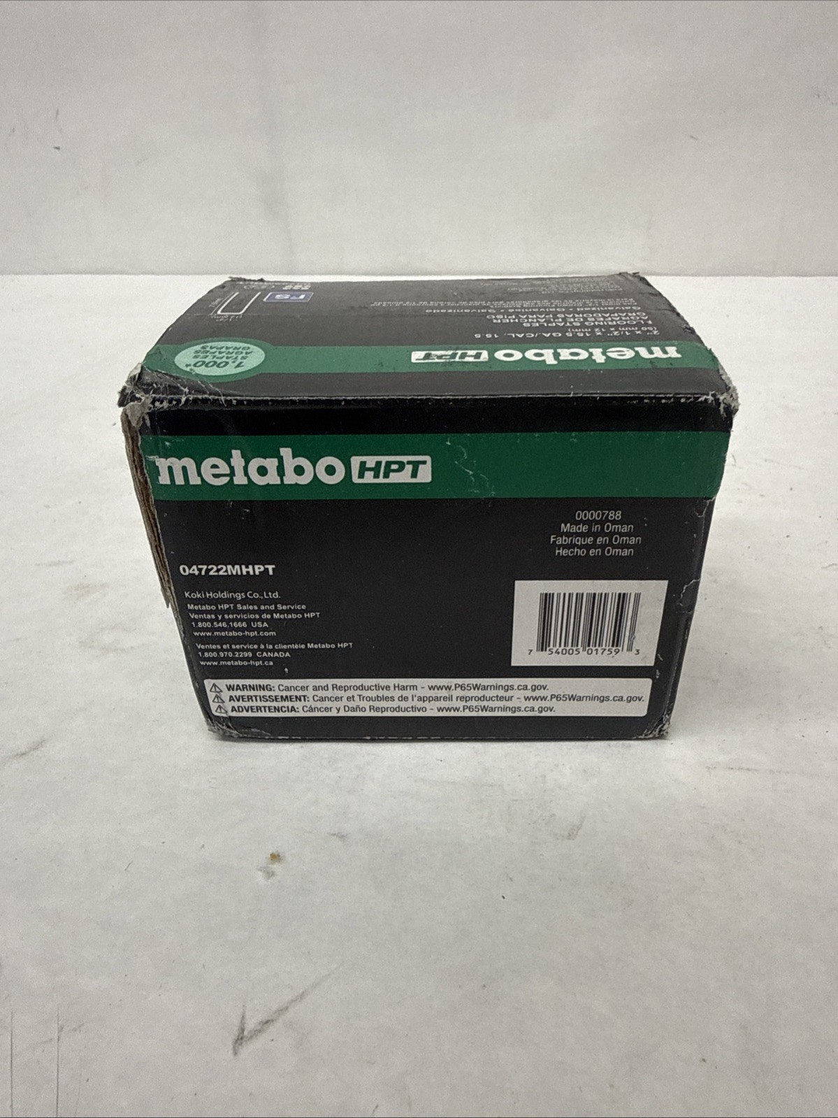 Metabo HPT 2-in Leg x 1/2-in 15.5 -Gauge Flooring staples 1000 -Per Box