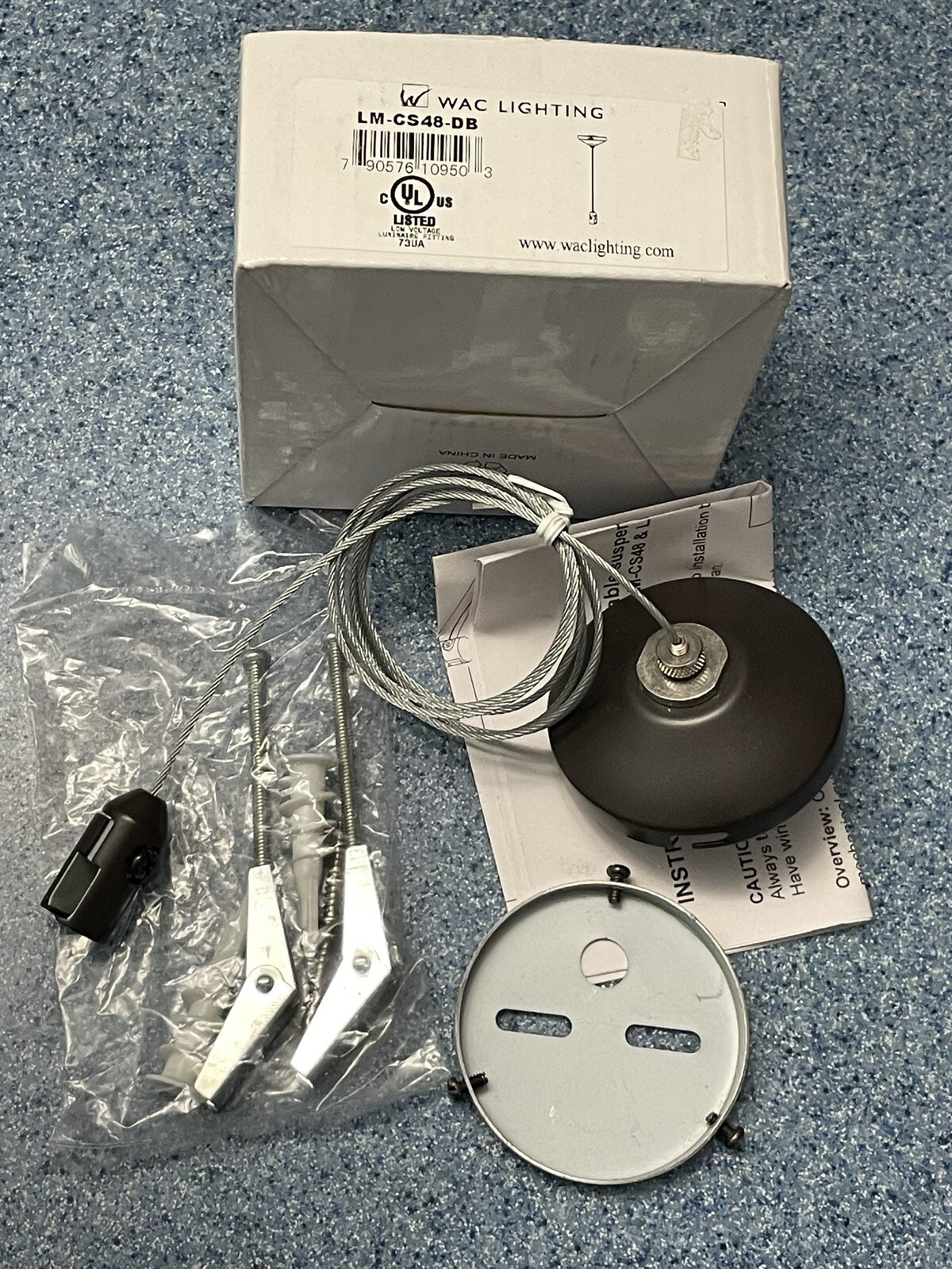 WAC LIGHTING LM-CS48-DB – (NEW IN BOX) – Free Shipping