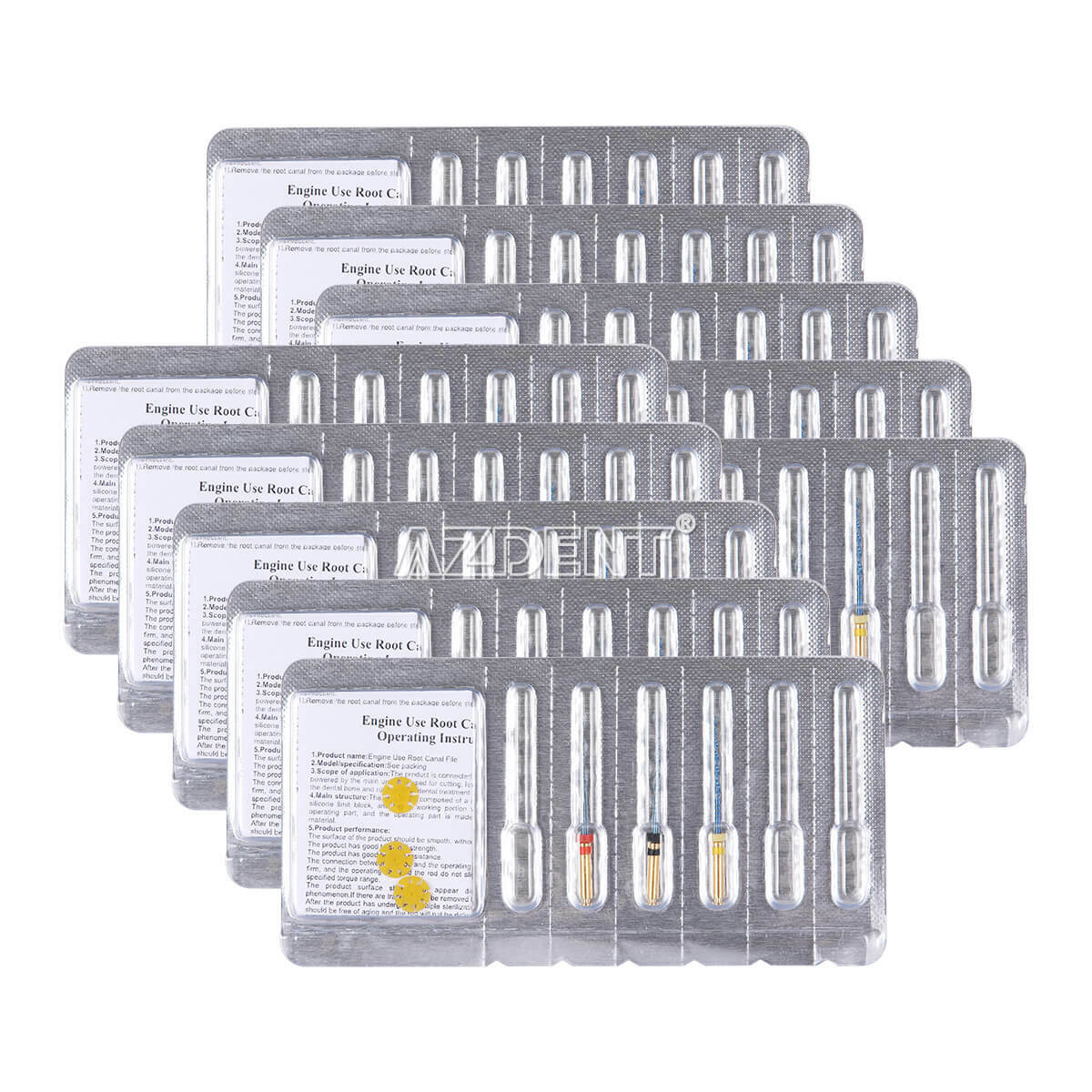 Endodontic Lima recíproca dent Niti Rotativa Activada por Calor 21/25MM Surtido