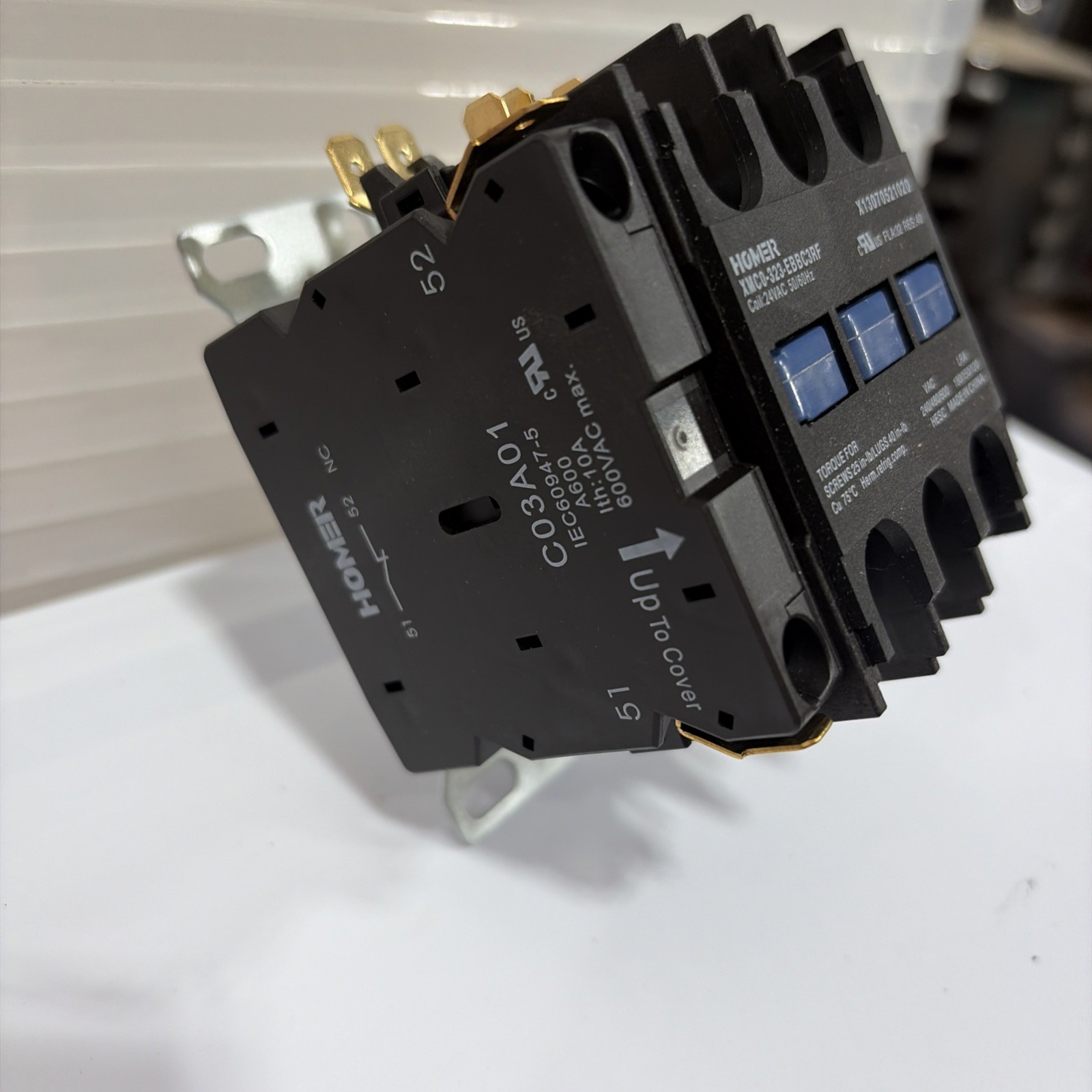 Liebert Homer 24V XMC0-323-EBBC3RF 3-Pole 32 Amp Definite Purpose Contactor XMC0