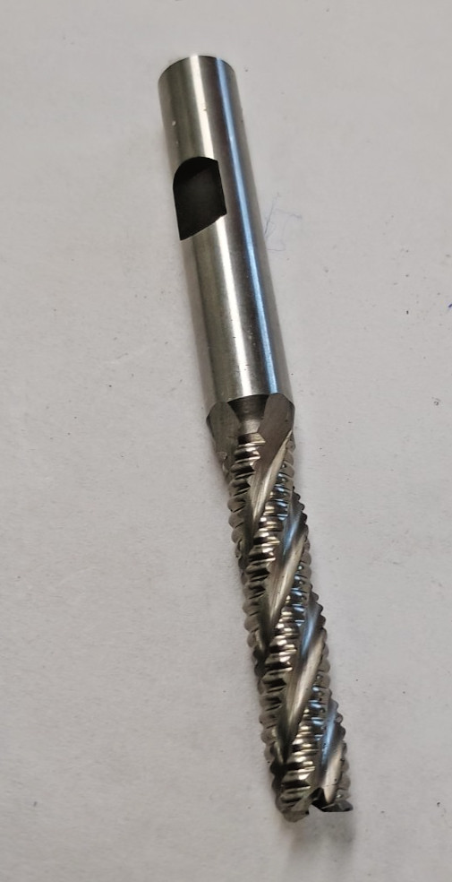 Hertel 5/16 x 3/8 x 1 1/2 x 3 1/2 Roughing End Mill NCC Spain 4 FL