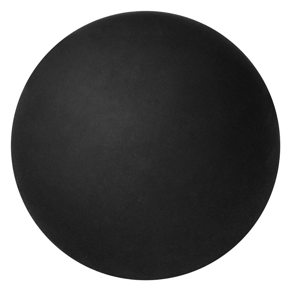 GRAINGER APPROVED Neoprene Ball,1/2 in,Black,Standard,PK5 784ZL1