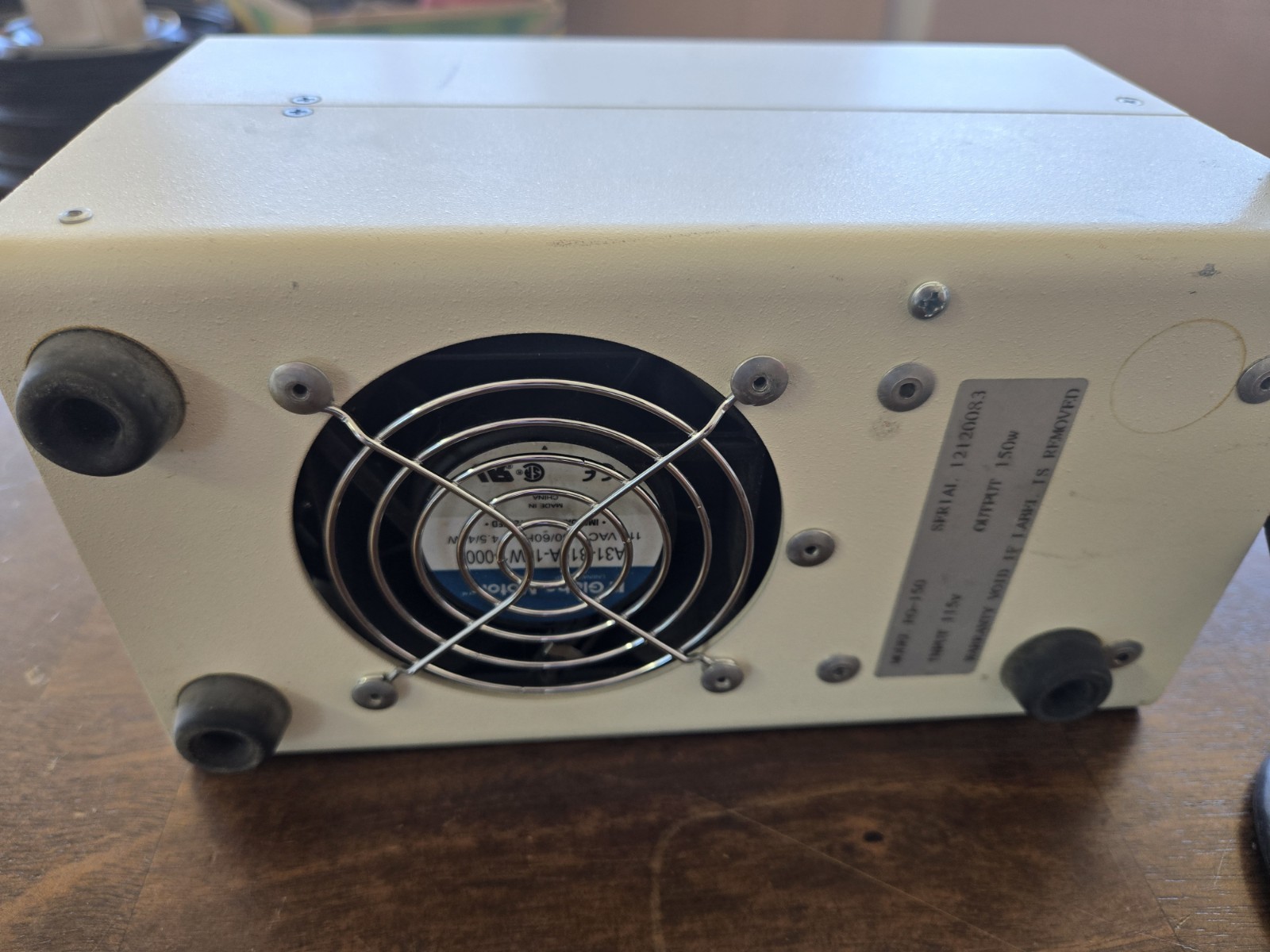 Chiu Technical FO-150 Lumina Light Source Serial 12120083 Input 115v, Out 150w