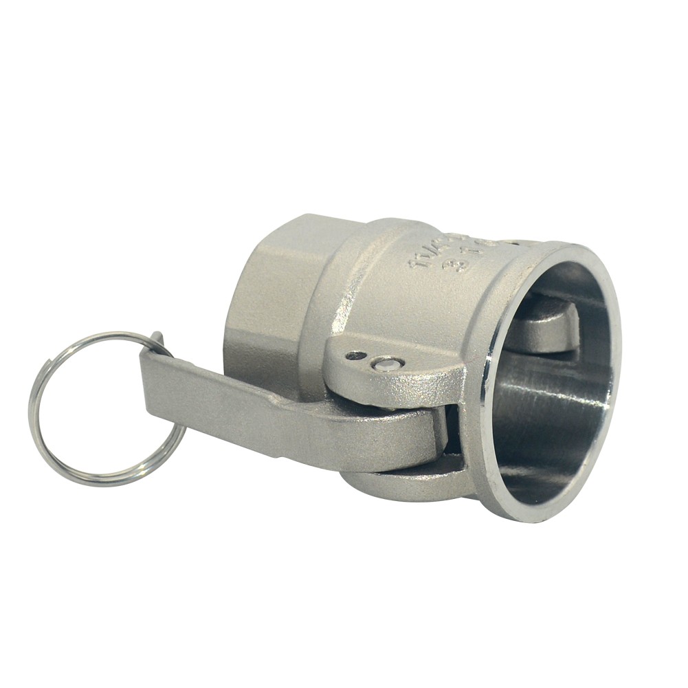 1-1/4″ 1.25″ Type D Camlock Female Coupler – Female NPT Stainless Steel 304 Hose