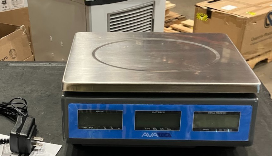 AvaTek PCS40 40 lb. Digital Price Computing Scale, Legal for Trade