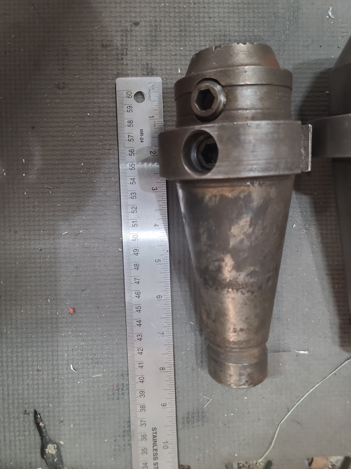 Lot of 3 Cat50 Tool Holders End Mill I.D. 1.0″, 1.25″, 1.5″