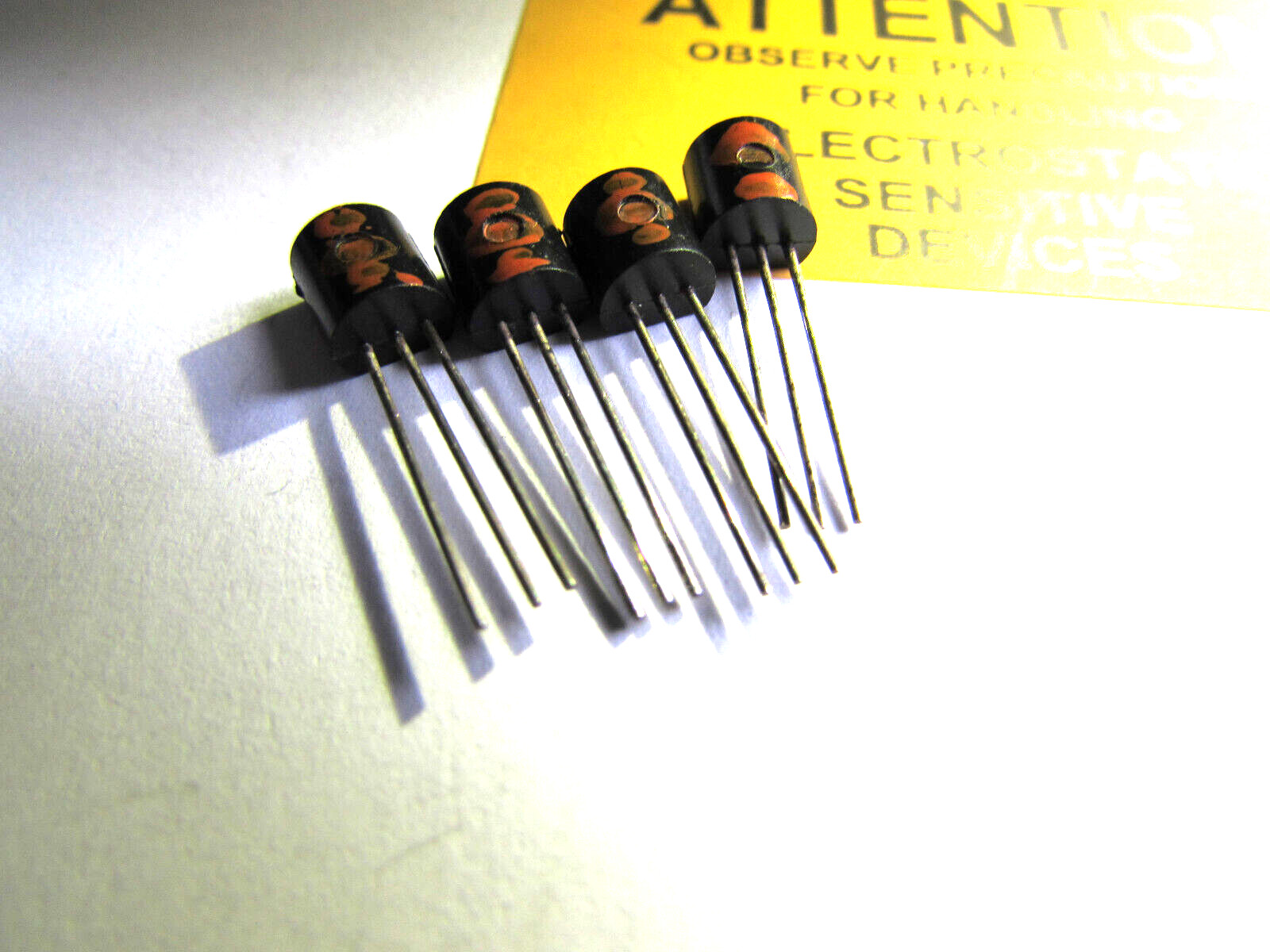 TI312C Texas Instruments P Channel JFET Transistors TO-92 NOS 4pcs FAST SHIP USA