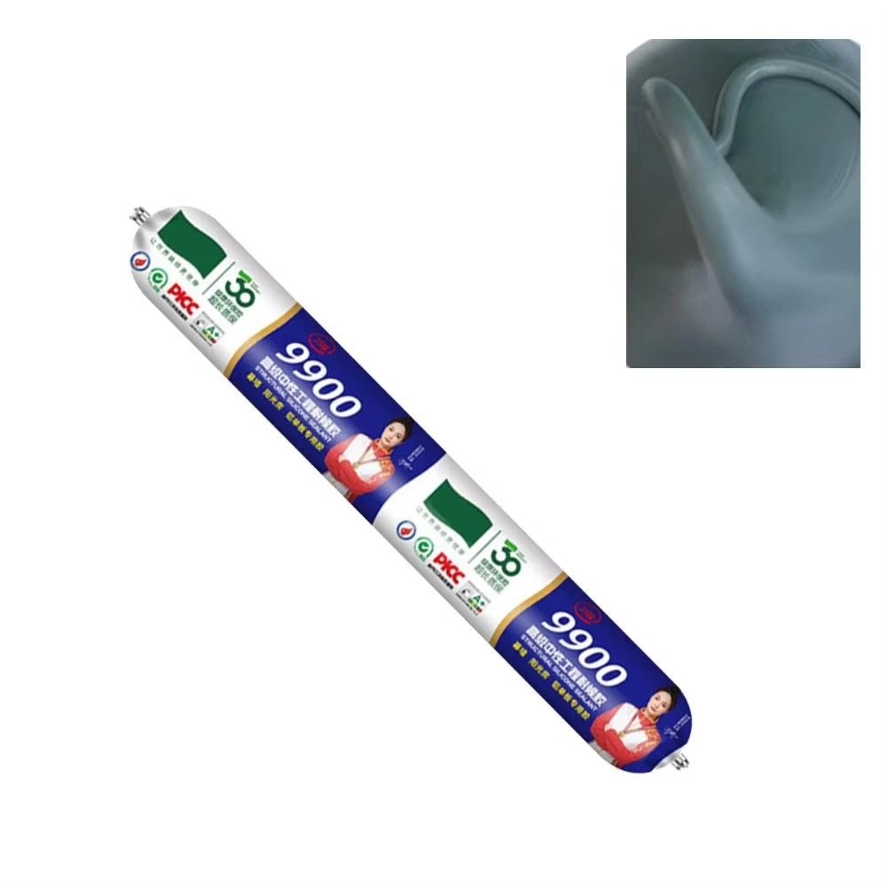 9900 Waterproof Sealant, Outdoor Silicone Waterproof Sealant Heat Resistant 500g