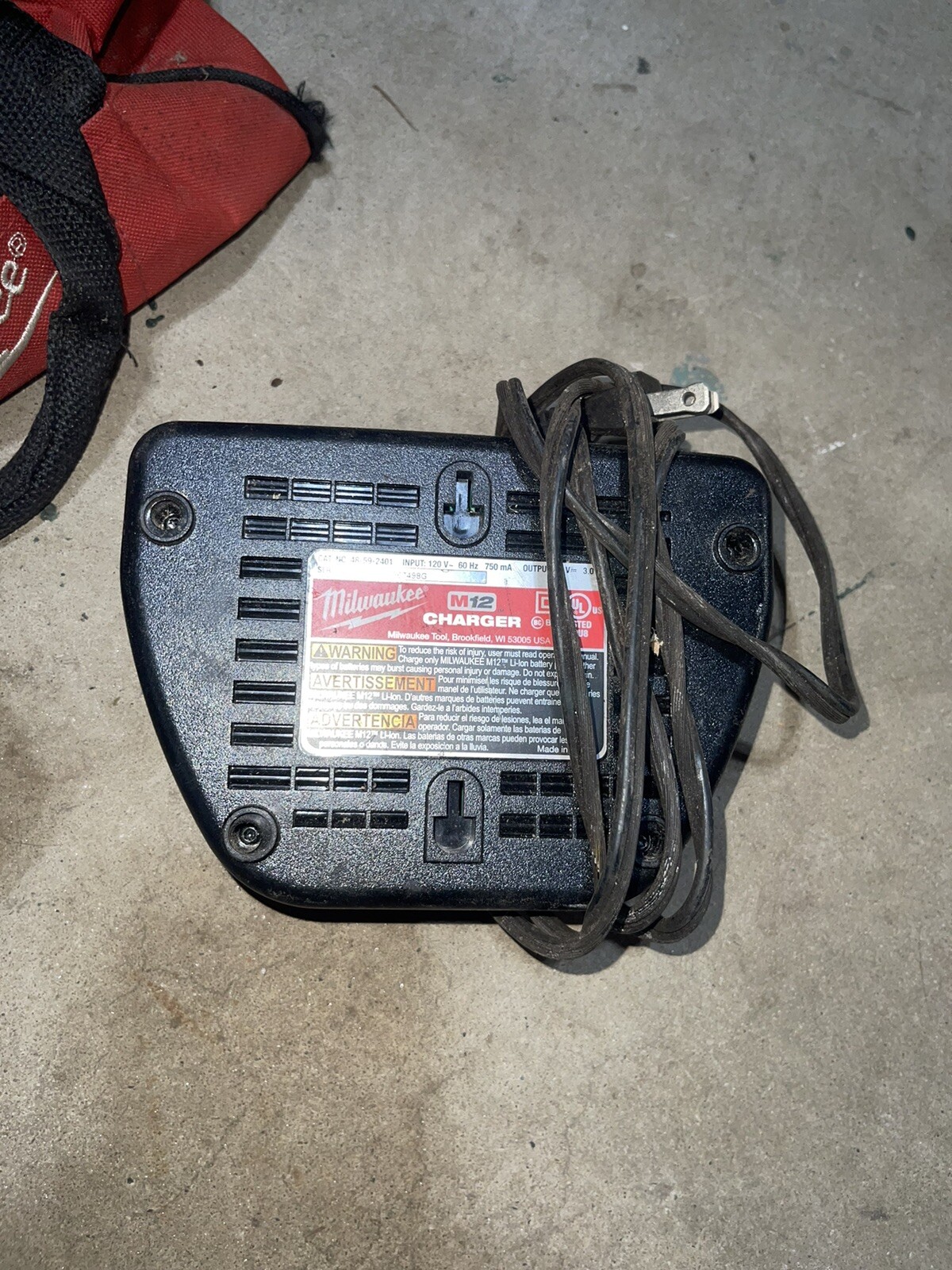 Milwaukee 2471-20 M12 Cordless Copper Tubing Cutter Tool And Charger No Battery
