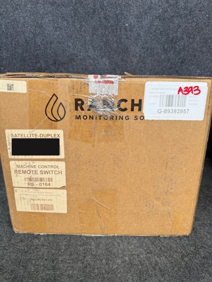 RANCHBOT Duplex Monitor with Machine Control Remote Switch M01-MK7-S2