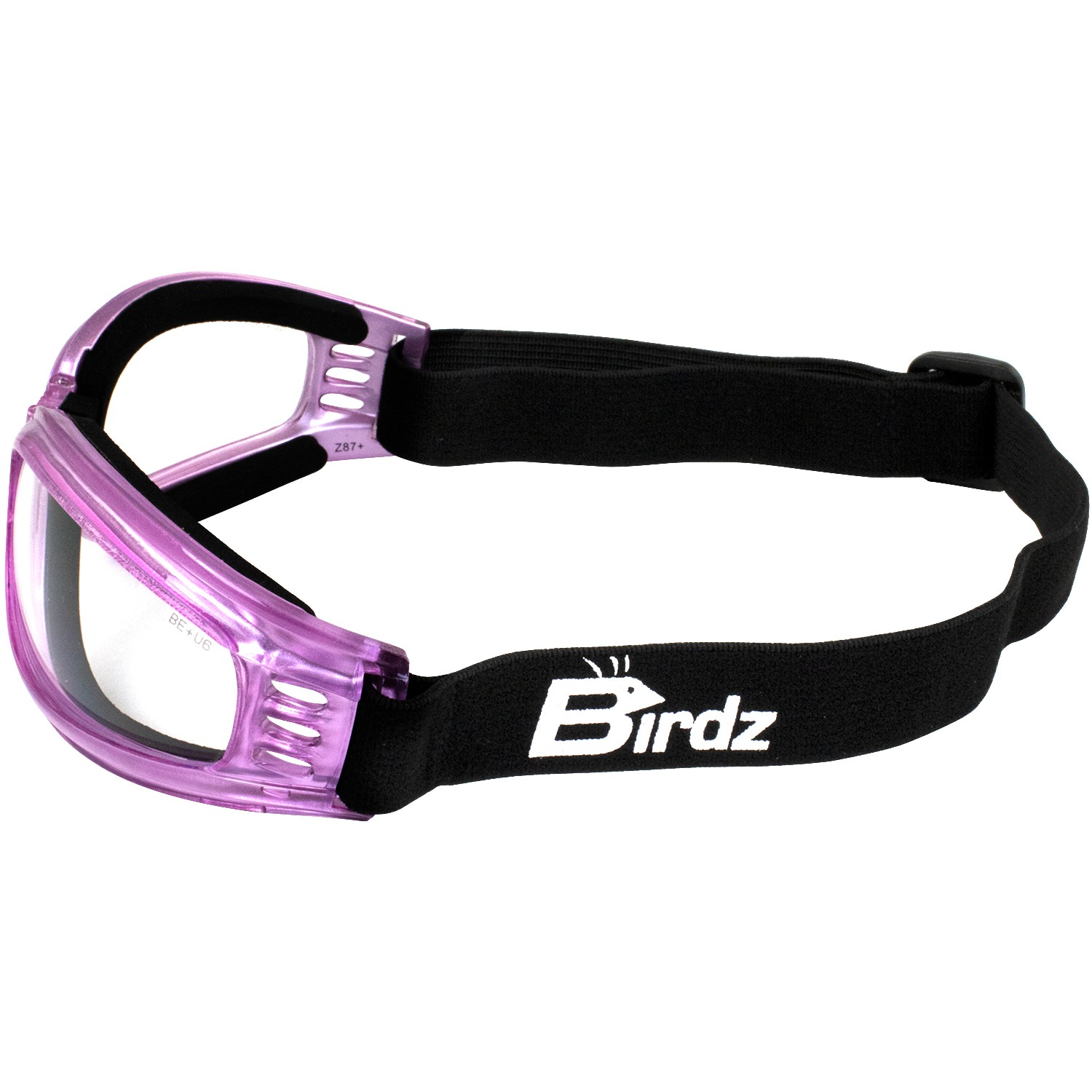 2 Birdz Cardinal Women’s Pink Motorcycle Goggles Super Dark + Clear Lenses