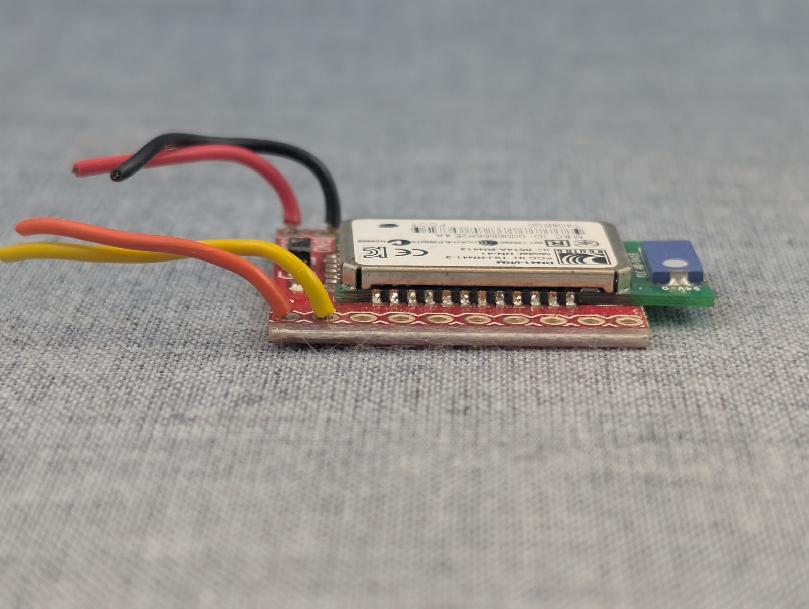 Roving Networks RN-41/RN-41-3 Bluetooth Module Breakout Circuit Board