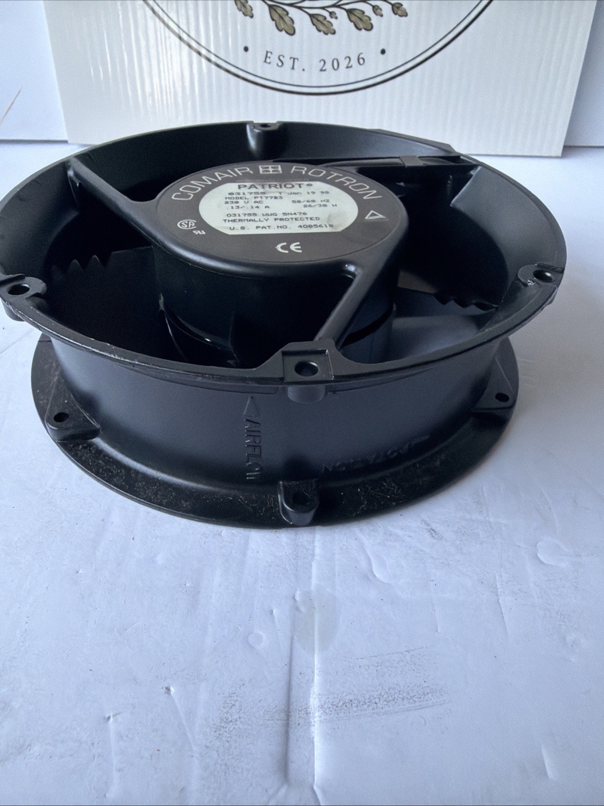 Comair Rotron Patriot PT77B3 031755 230VAC Cooling Fan 26/30W .13/.14A