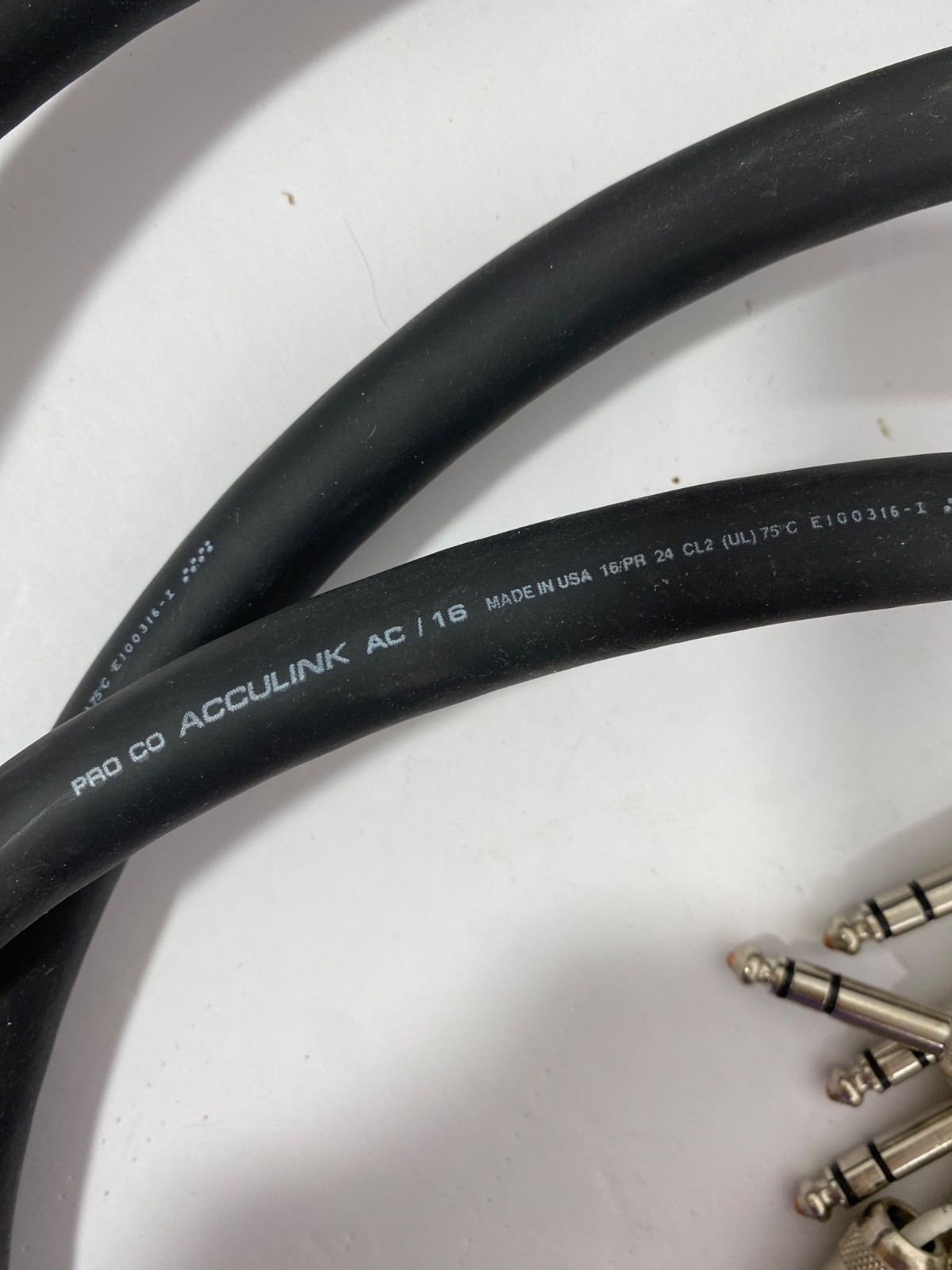 ADAT Cable ELCO/EDAC Connector 8 1/4″ TS In and 8 Out Audio Snake Cable 15ft
