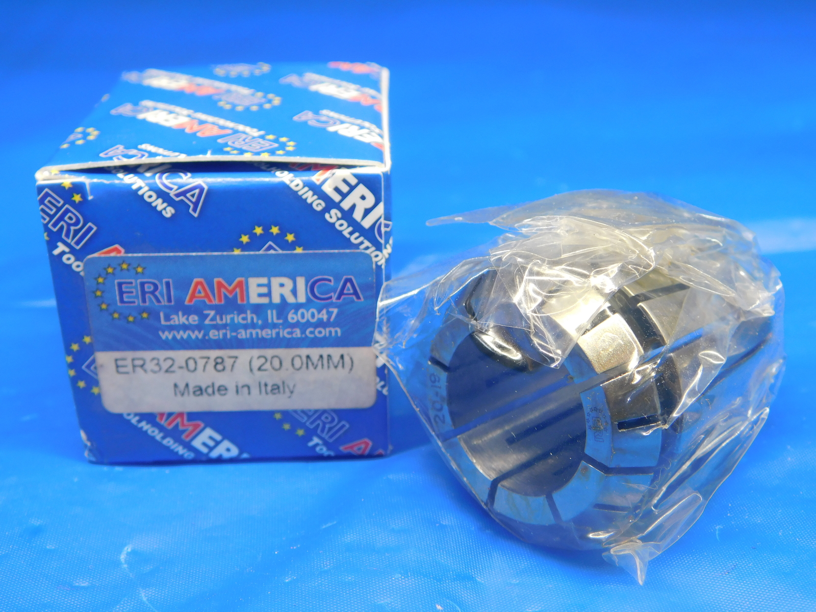 NEW ERI AMERICA ER32 COLLET ER32-0787 SIZE 20mm ER 32 ER-32 20.0 CNC PRECISION