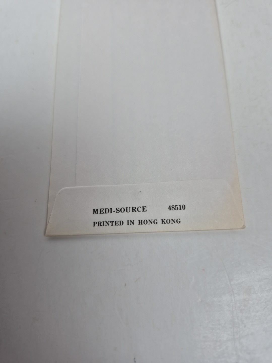 Printed Pill Envelope 3.5″ x 2.5″ Made In Hong Kong Cat No. 48510