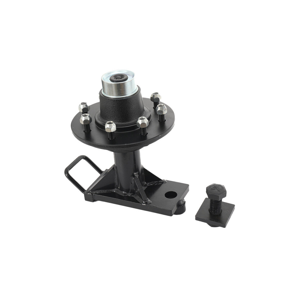Fits 8 x 6.5 Lug Shipping Container Wheels 8000LB Bolt-on Spindle Kit