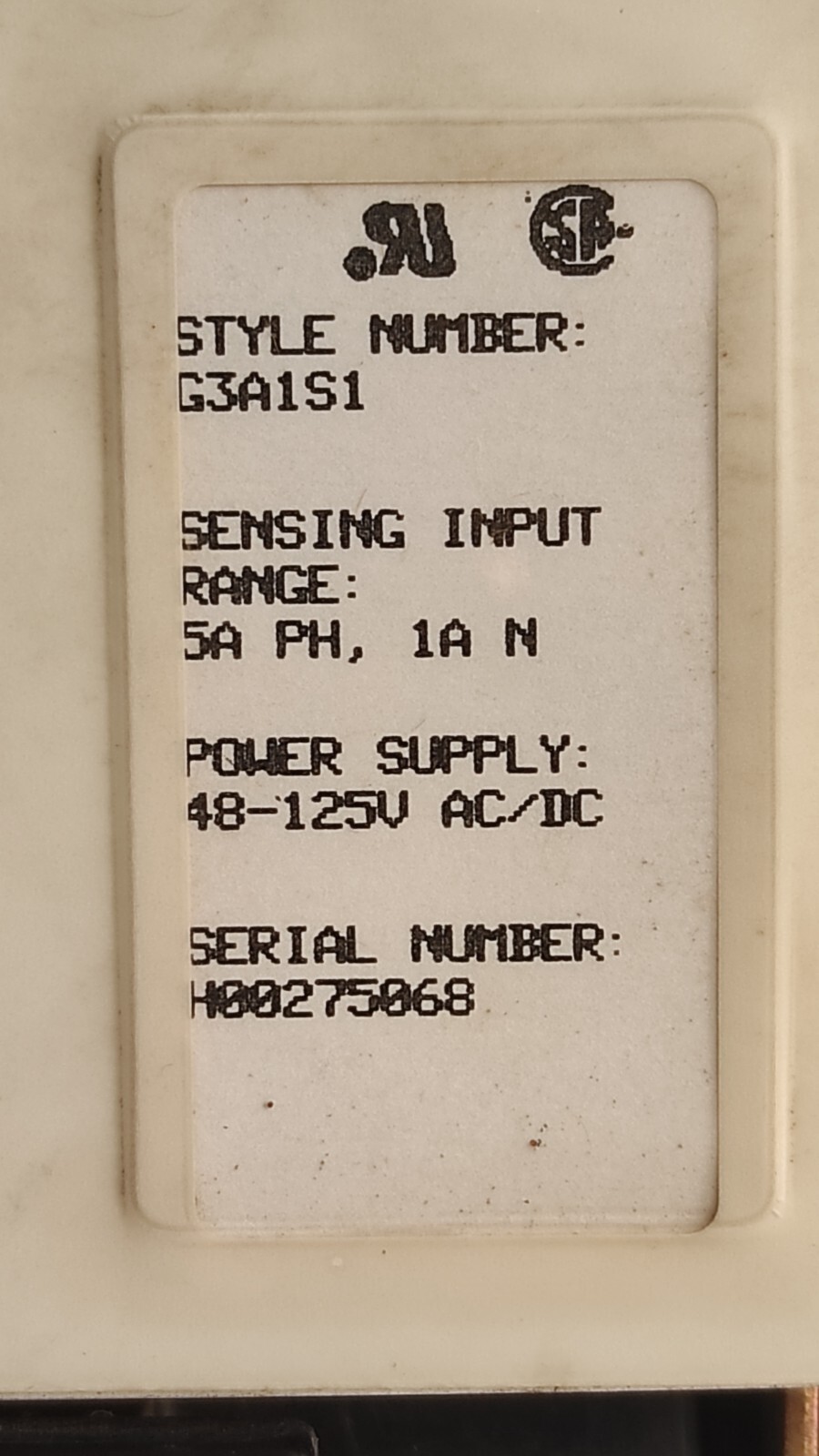 Basler Electric be1-851 / BE1-851 Digital Overcurrent Protection System