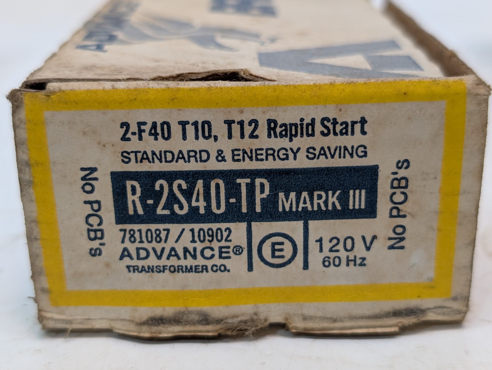 Advance R-2S40-TP Mark III Standard Energy-Saving Ballast 120V, 60Hz Rapid Start