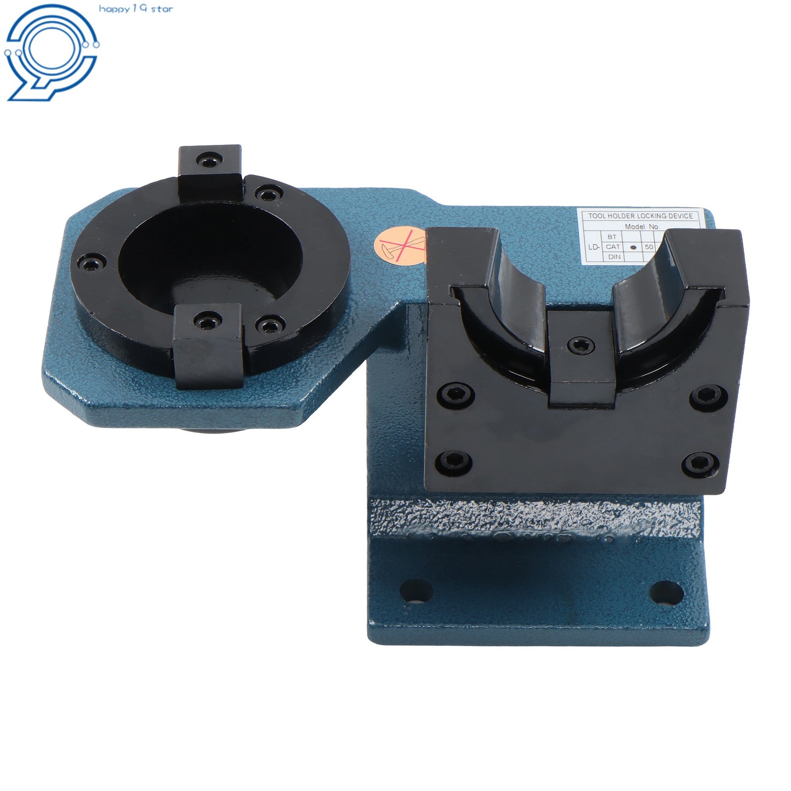 CAT50 Tool Holder Fixture and Vise Stand for Efficient CNC Tool Maintenance