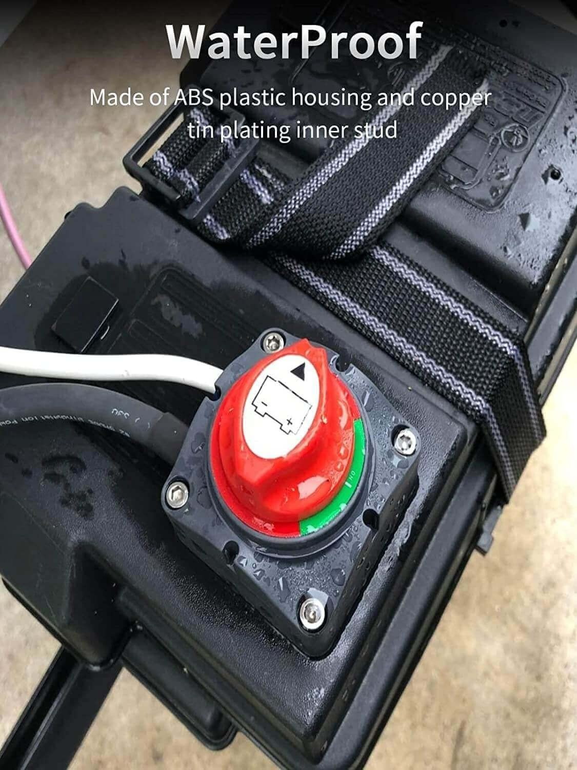 Battery Disconnect Switch Cut/Shut Off 275-1250Amp Marine Boat RV Camper 12V-48V