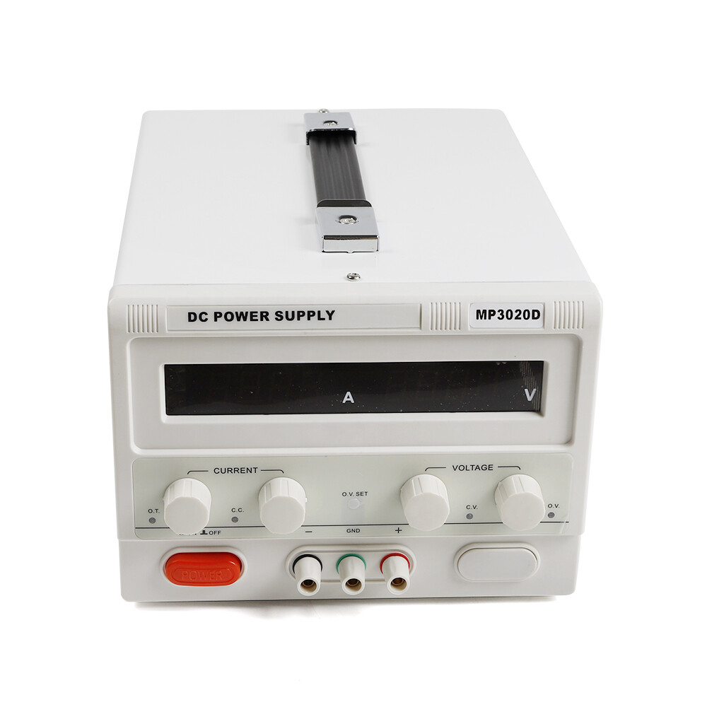 0-30V 0-20A DC Power Supply Variable Digital Lab Test Adjustable High Precision