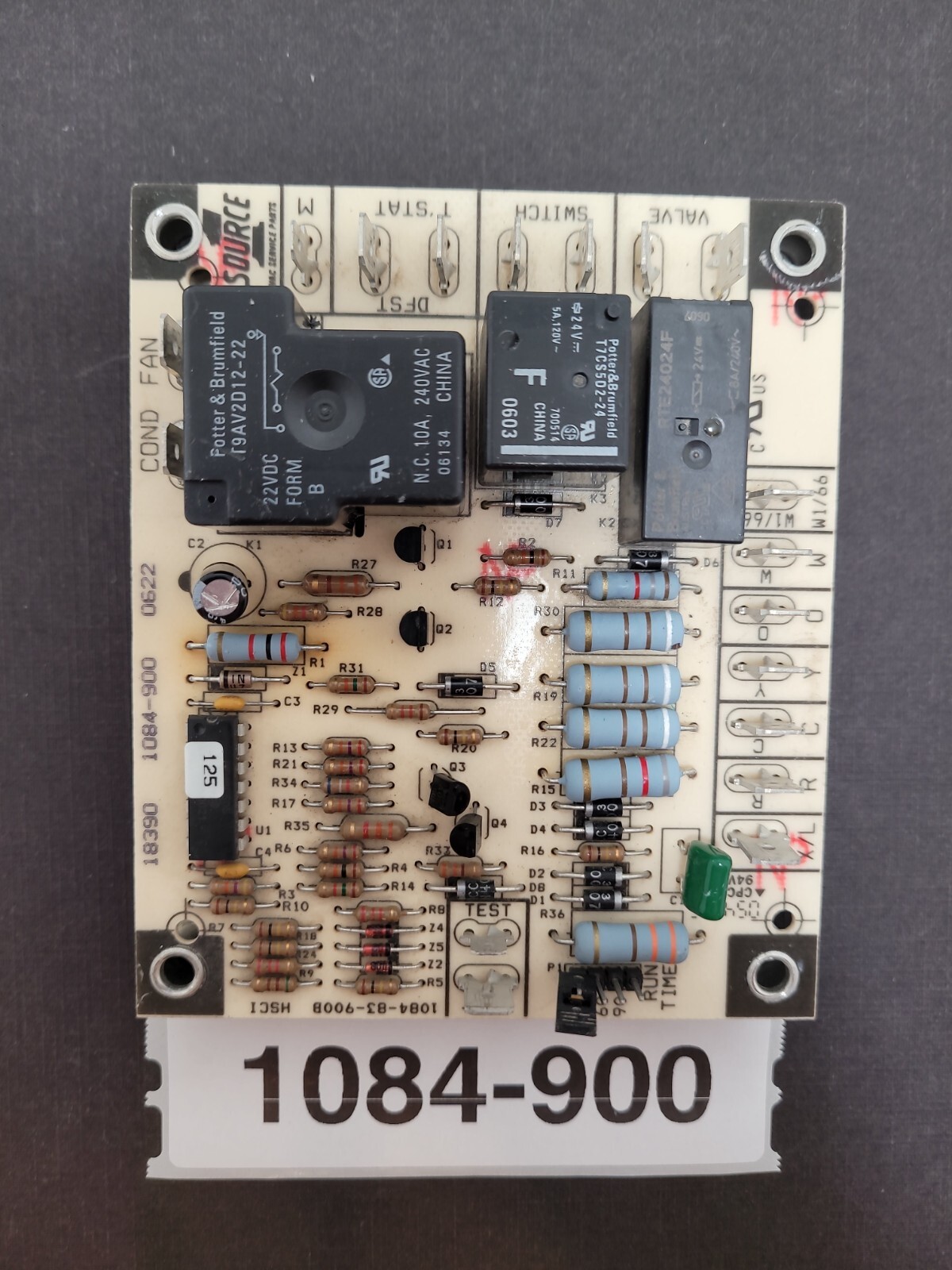 Coleman 1084-900 Heat Pump Defrost Circuit Board SOURCE1 18390