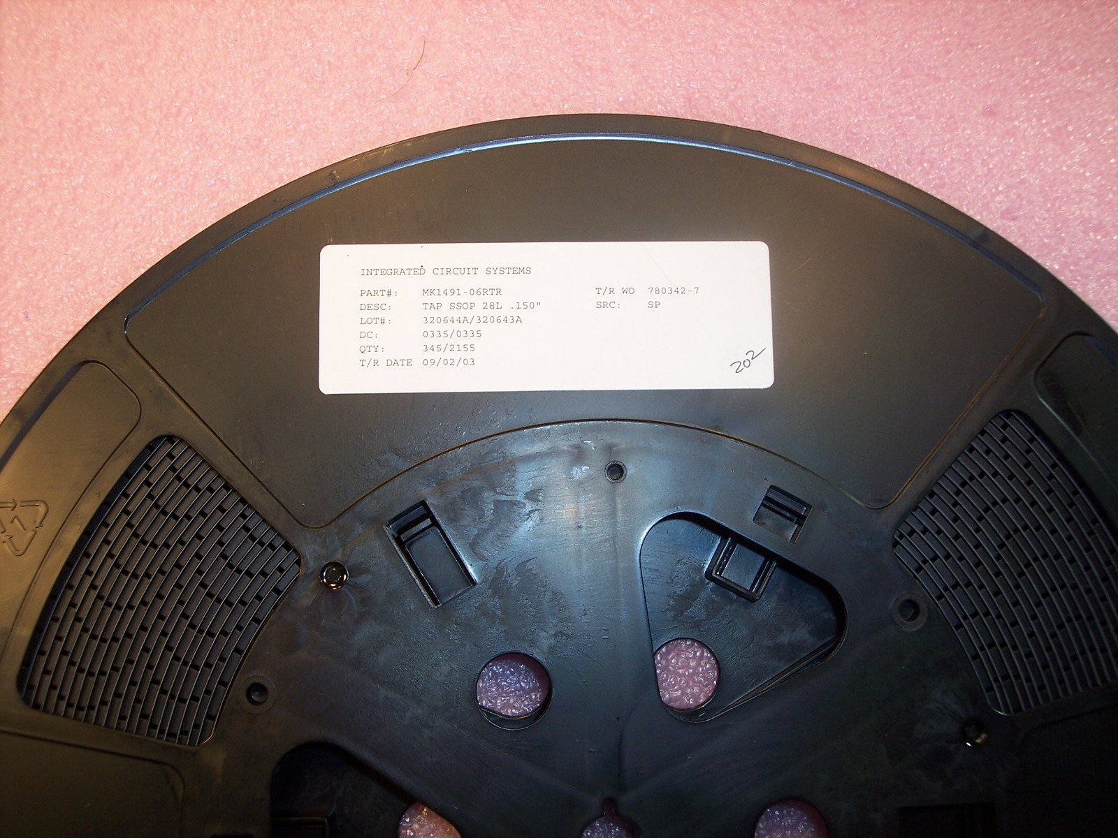 QTY (50) MK1491-06R ICS SSOP-28 CLOCK GENERATOR / SYNTHESIZER NOS