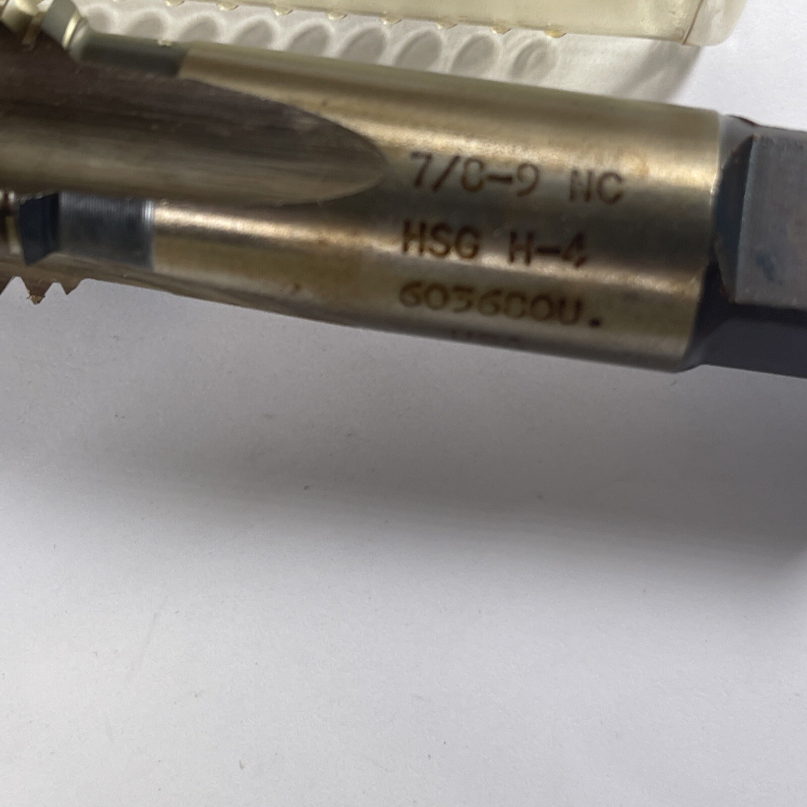 Lot of 4 Besly & Thundertap Assorted Large Taps 2x 7/8″ taper, 3/4″, 1/2″ READ