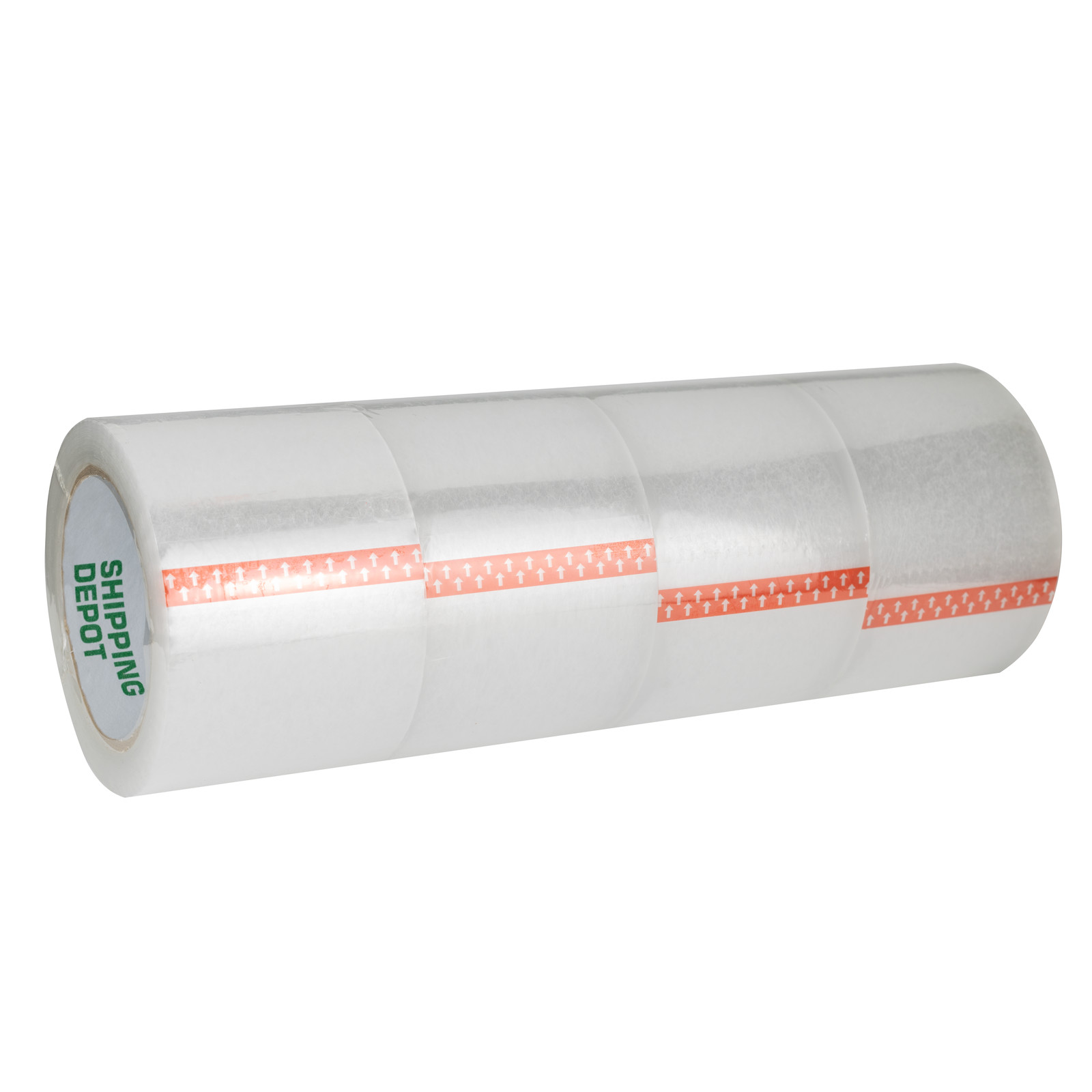 72 Rolls 3″x110yd Sealing Acrylic Carton Box Shipping Depot Packing Tape 2mil