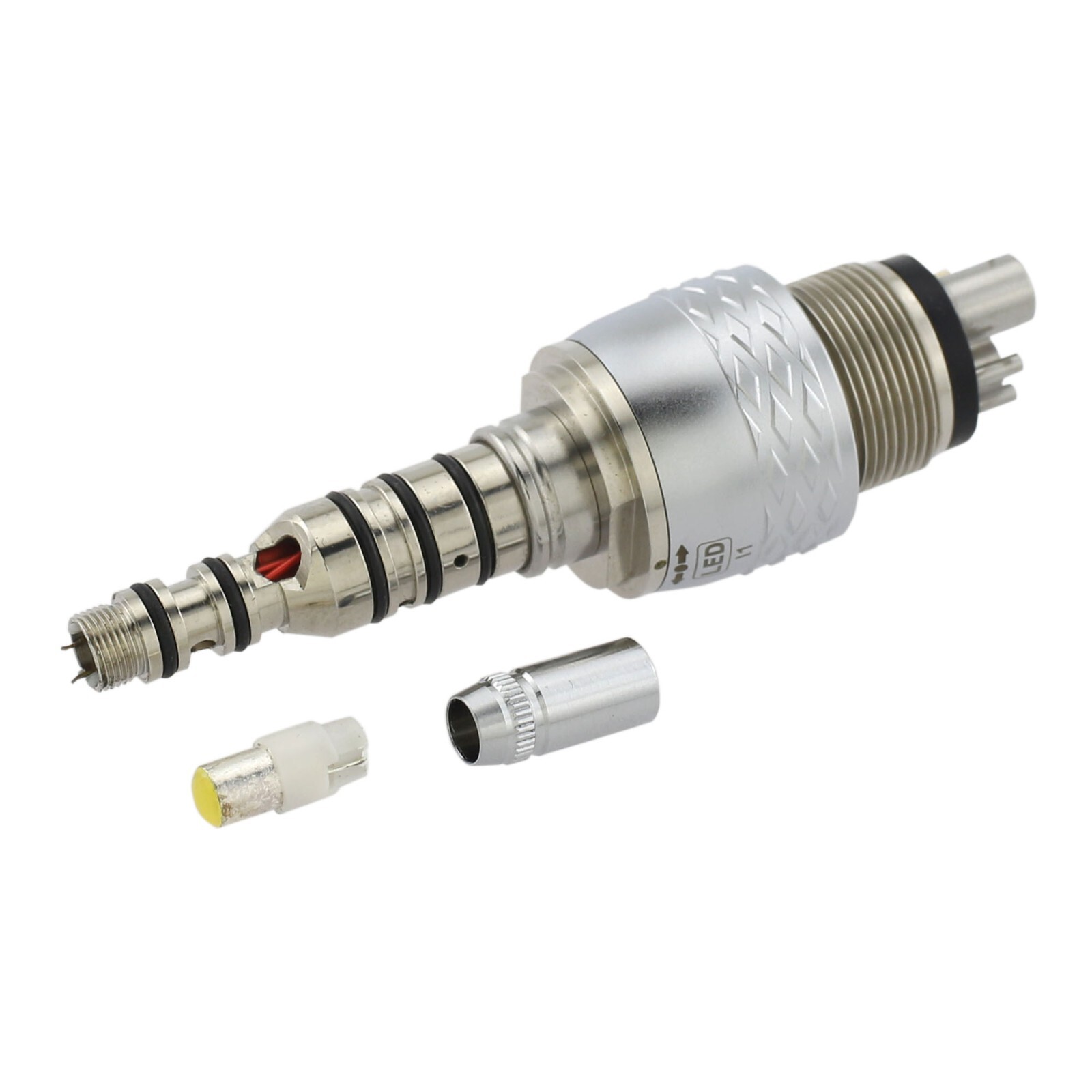 KAVO Multiflex Coupler Dental Fiber Optic LED Handpiece Coupling 4 Hole 6 Pin