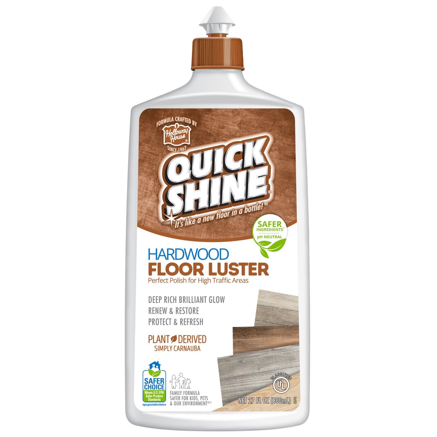 Quick Shine Hardwood Floor Luster-Polish 27oz | 27 Fl Oz (Pack of 1)