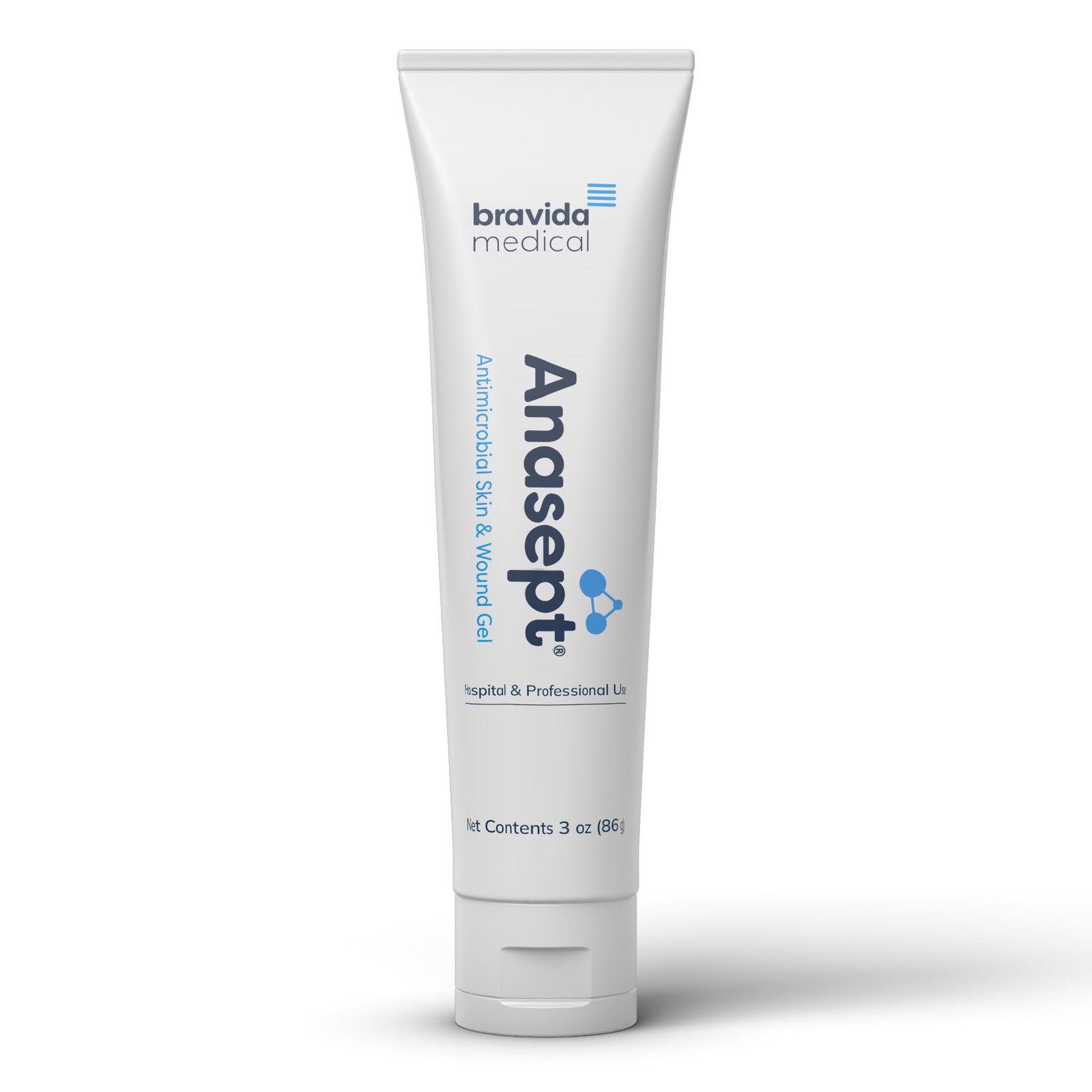 Anasept Antimicrobial Skin & Wound Gel 3 oz. Tube