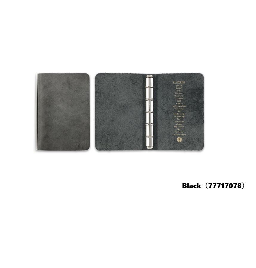 PLOTTER 5015 Mini 5 Size 5-Ring Bridle Leather Binder Genuine Leather JP Craft