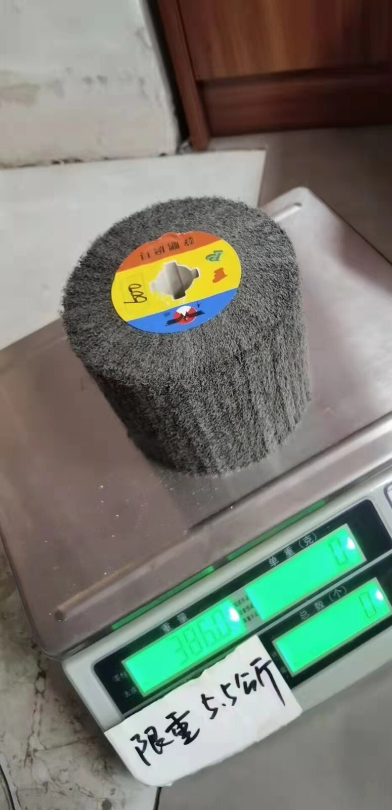 Non-woven Wire Drawing Wheel Abrasive Drum Burnishing Polishing Tool 40-600 Grit