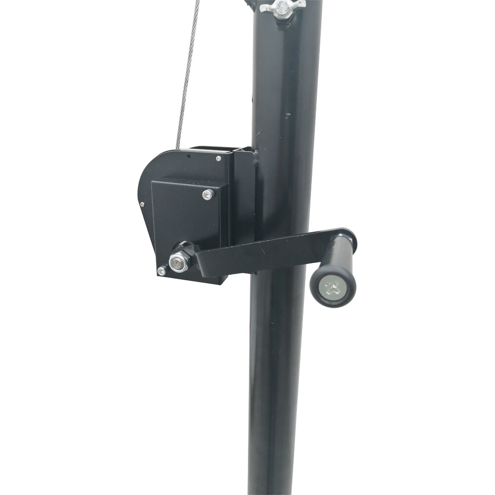 13ft/4m Lighting Crank Stand Manual Light Trussing Stands Height 5.9-13FT