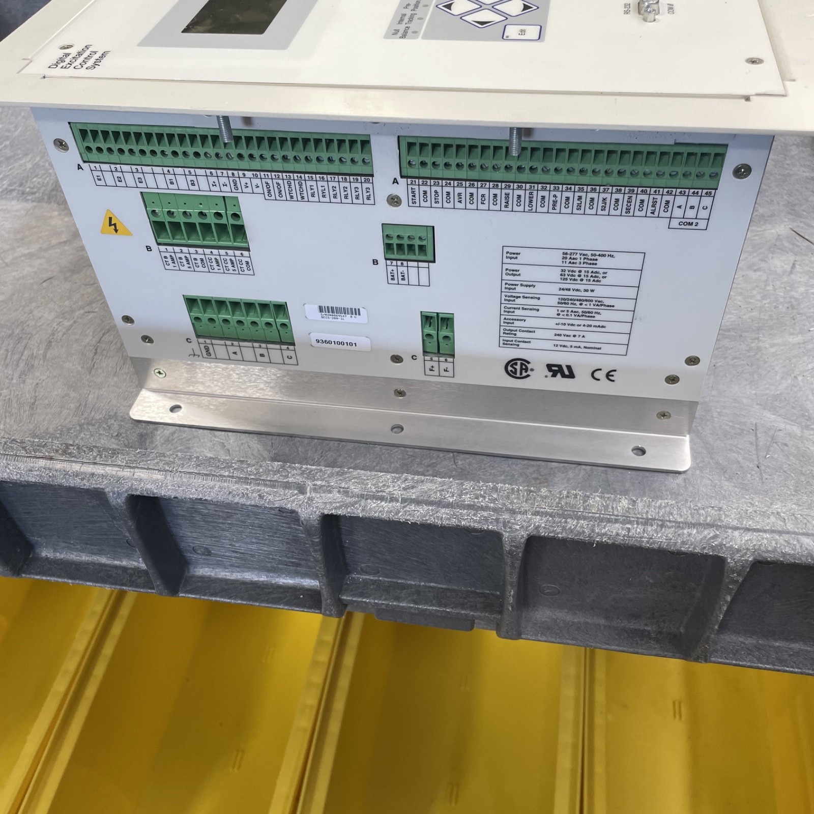 Basler DECS-200 1L Digital Excitation Control System