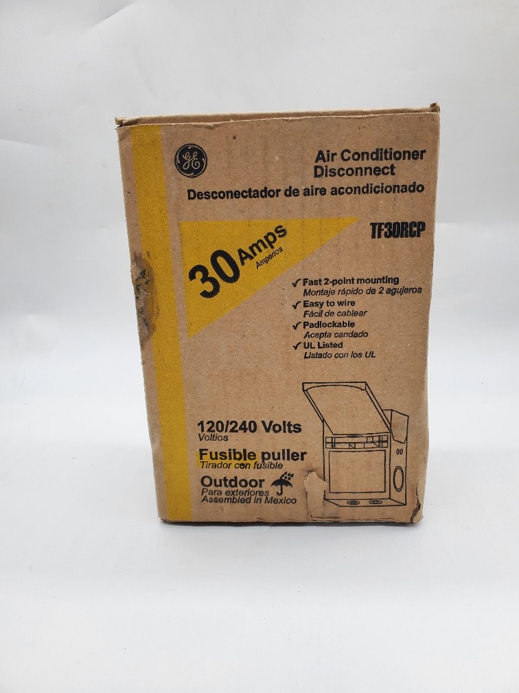 GE 30 amps Fusible 2-Pole AC Disconnect