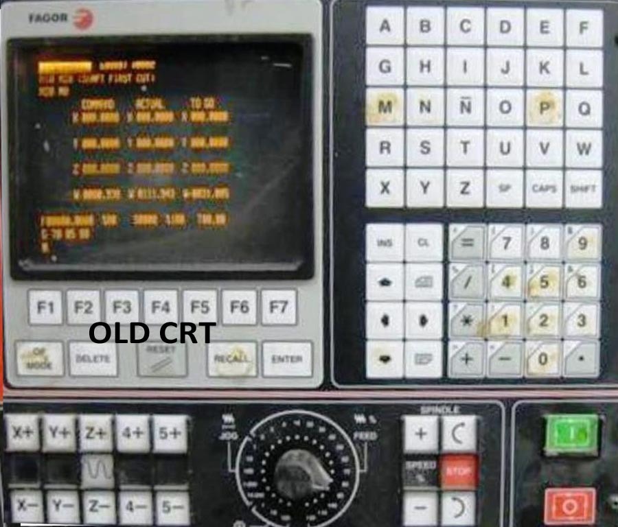 LCD upgrade for 14-inch Fagor 8030 with Cable Kit