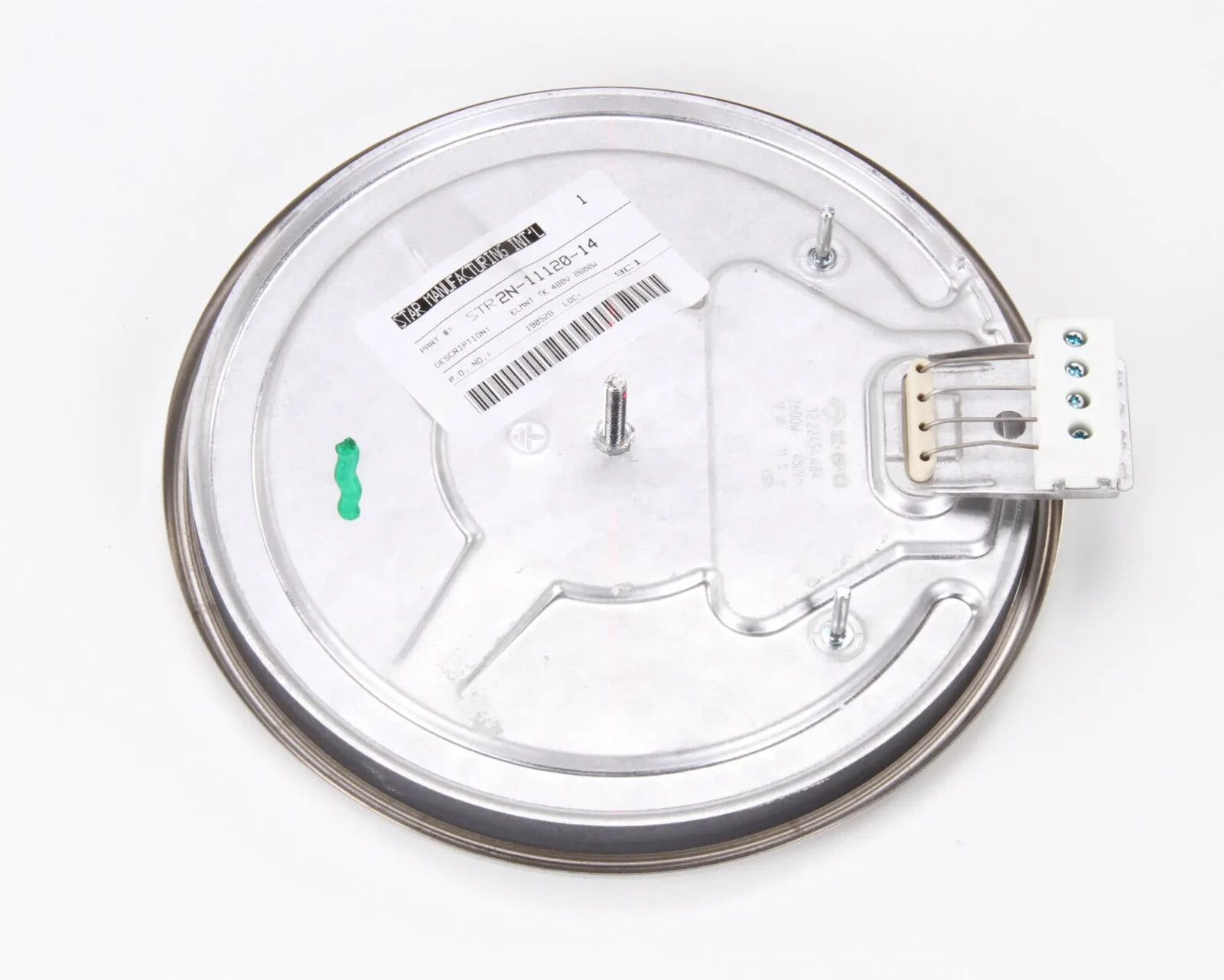 Lang/Star 2N-11120-14 480V French Plate/Element Assembly – 2600W Replacement