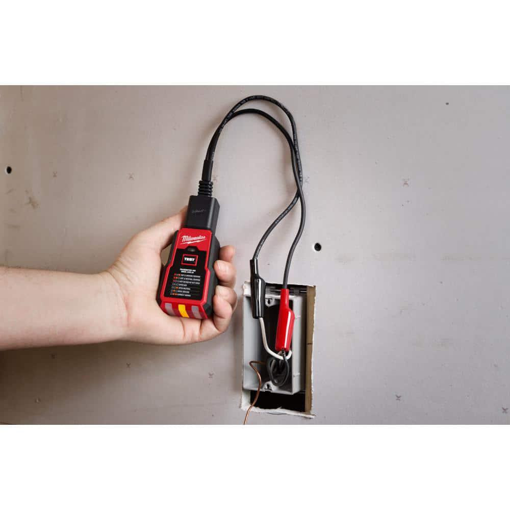 Milwaukee Circuit Breaker Finder Accessory Kit Alligator Clip Light Socket Adapt