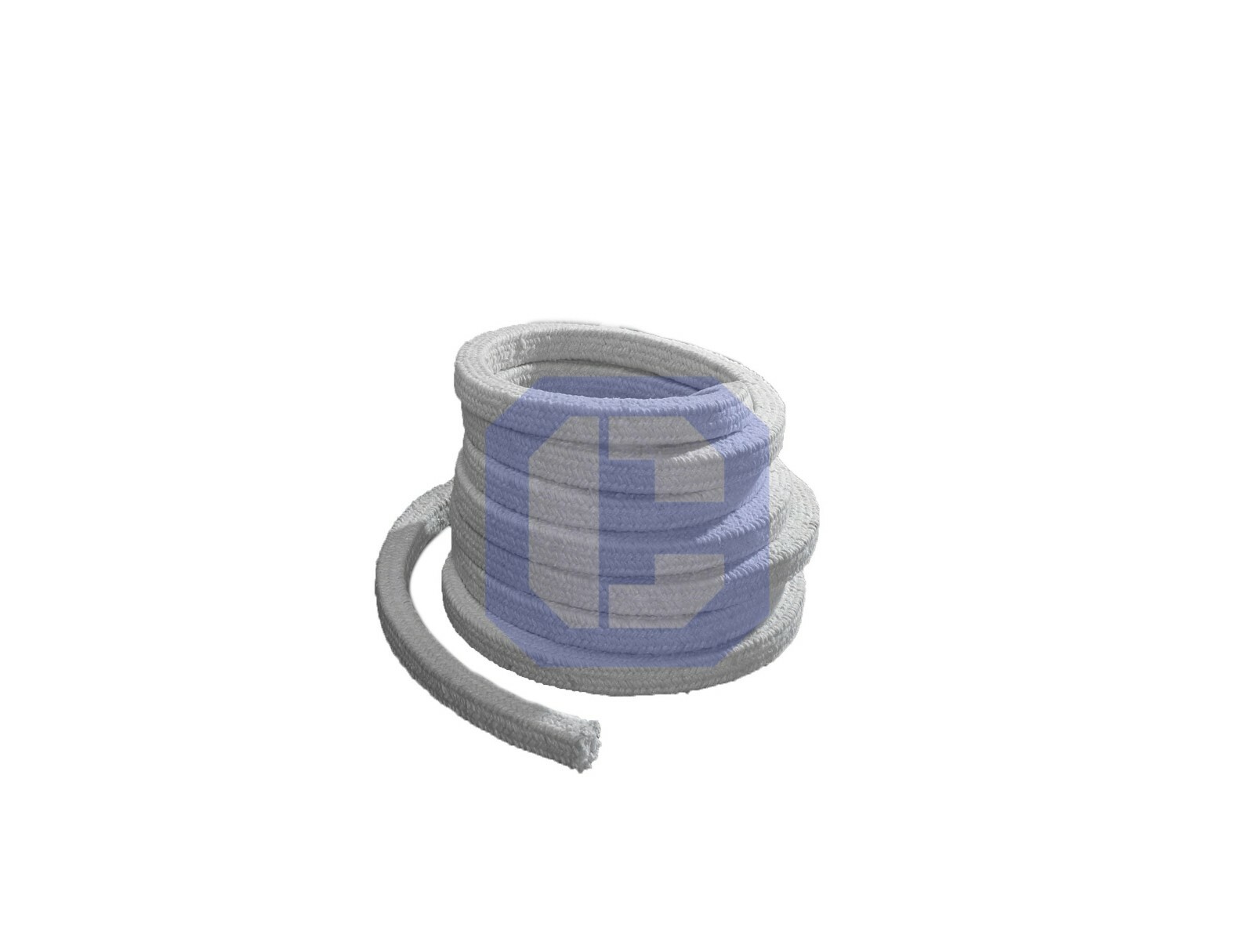 Ceramic Fiber Rope – 1/2 inch – (Square Braided) – 2300°F -350 feet FULL ROLL