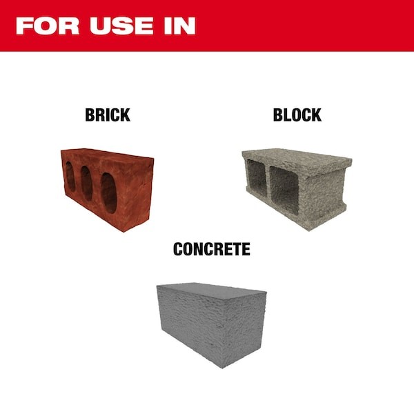 Milwaukee Tool 48-20-5420 3-1/8″ X 11-3/8″ One Piece Sds-Max Core Bit