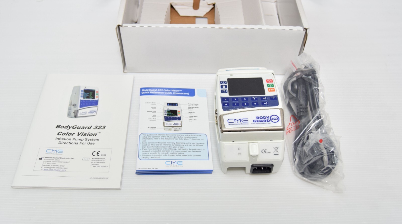 CME BODYGUARD 323 SYRINGE DRIVER With Charger (New)