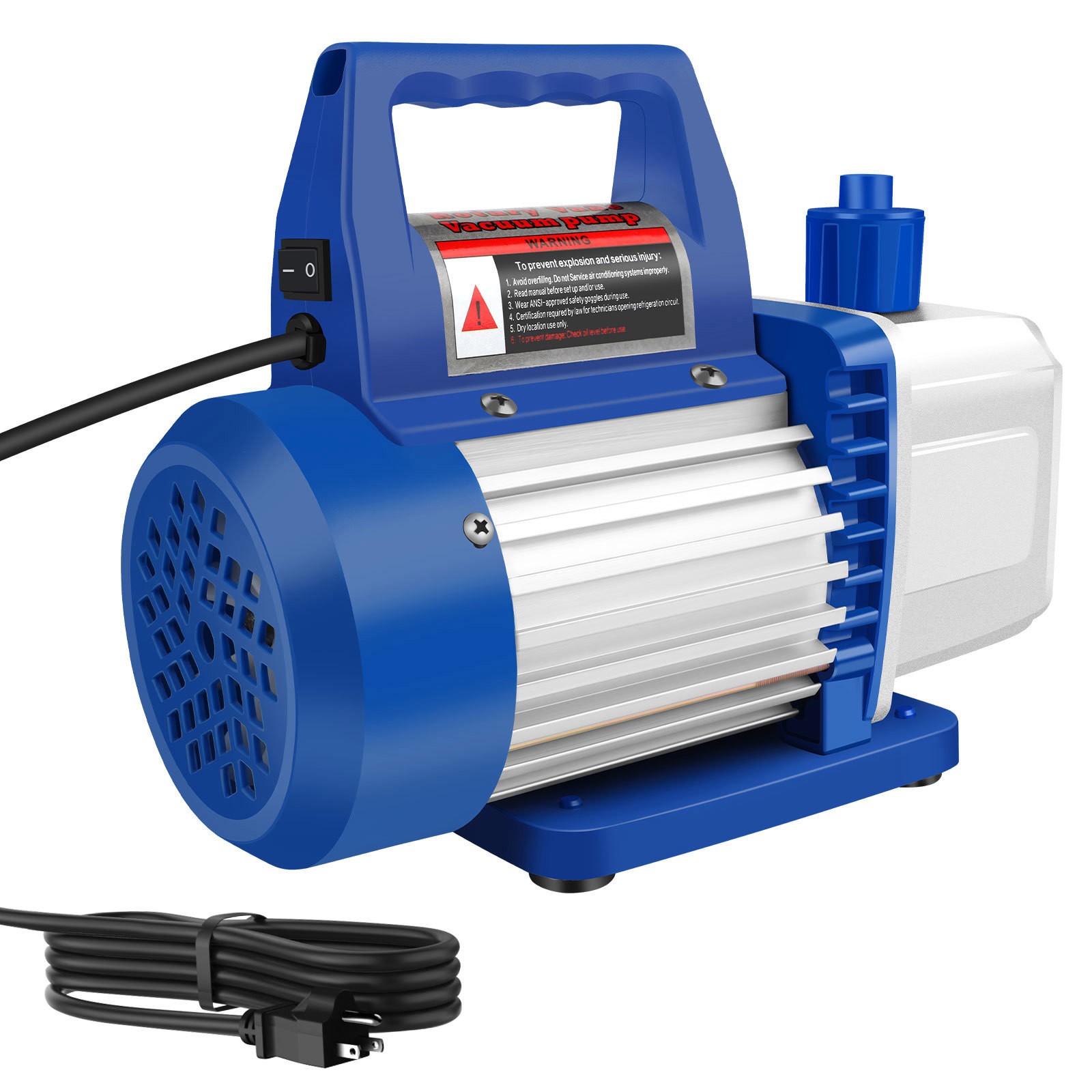 Refrigeration Vacuum Pump Refrigeration Air Conditioning Pump Air 4CFM 1/3HP