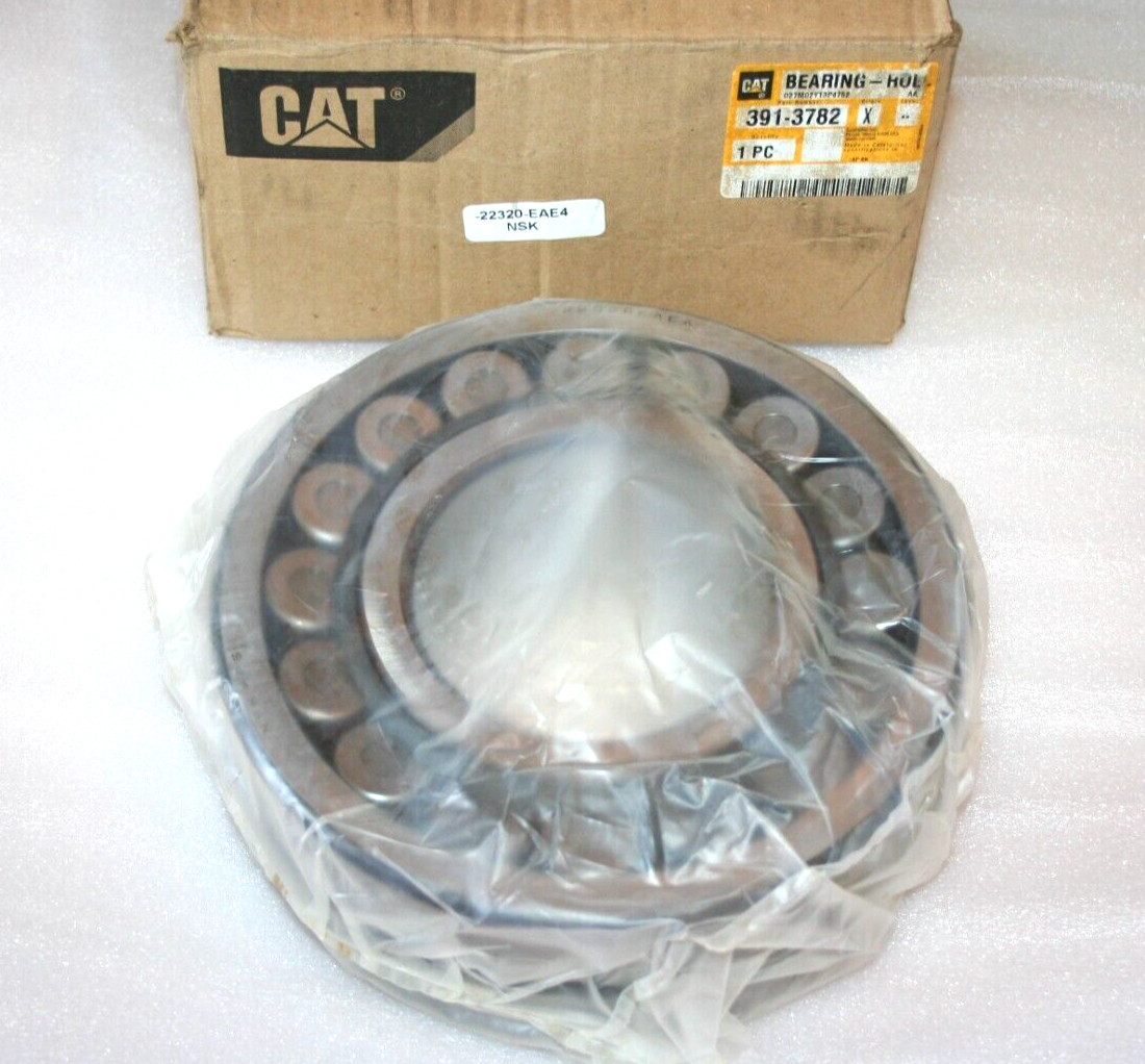 NSK 22320 EAE4 Spherical Roller Bearing, CAT # 391-3782 – New –